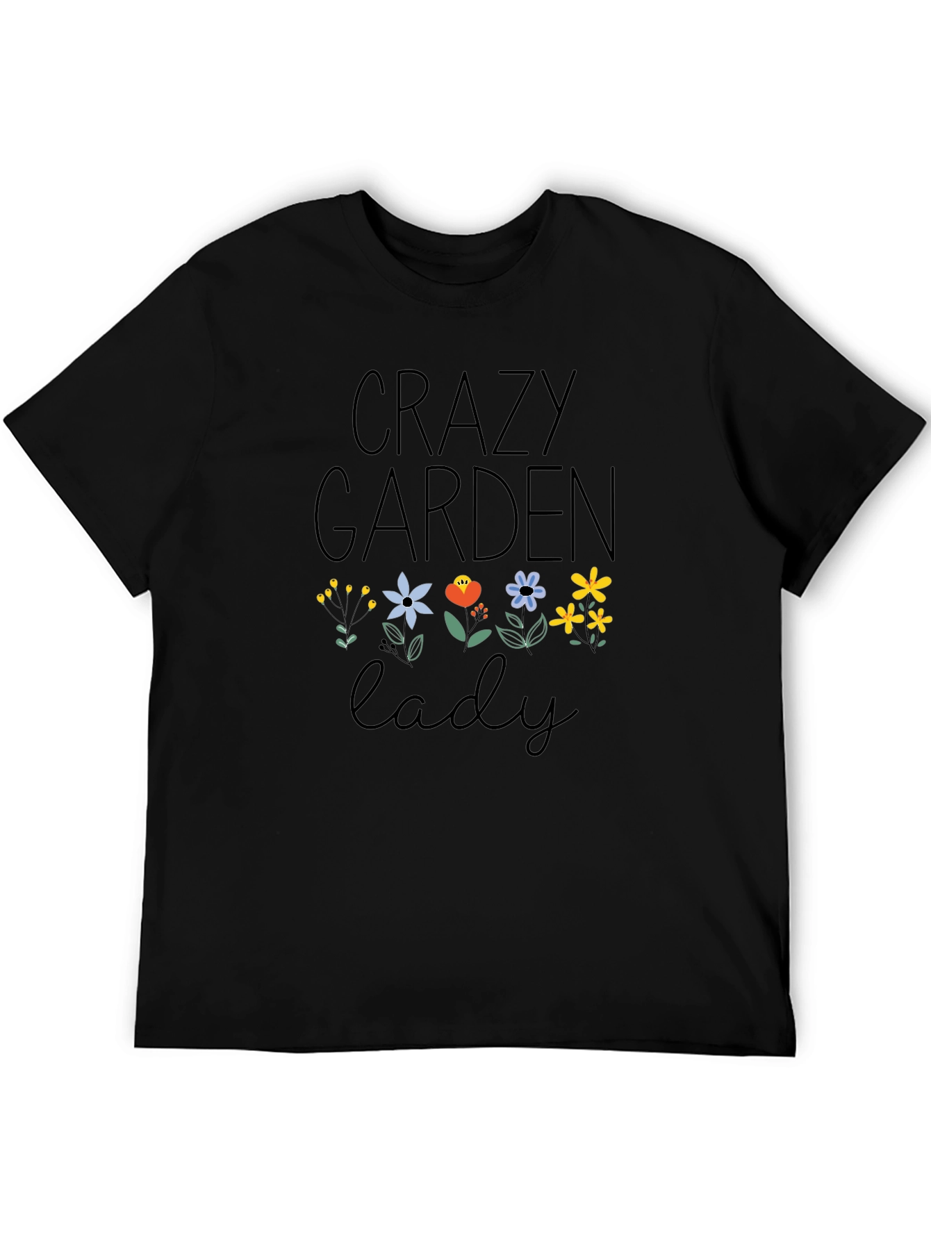 Crazy Garden Lady Graphic Tee