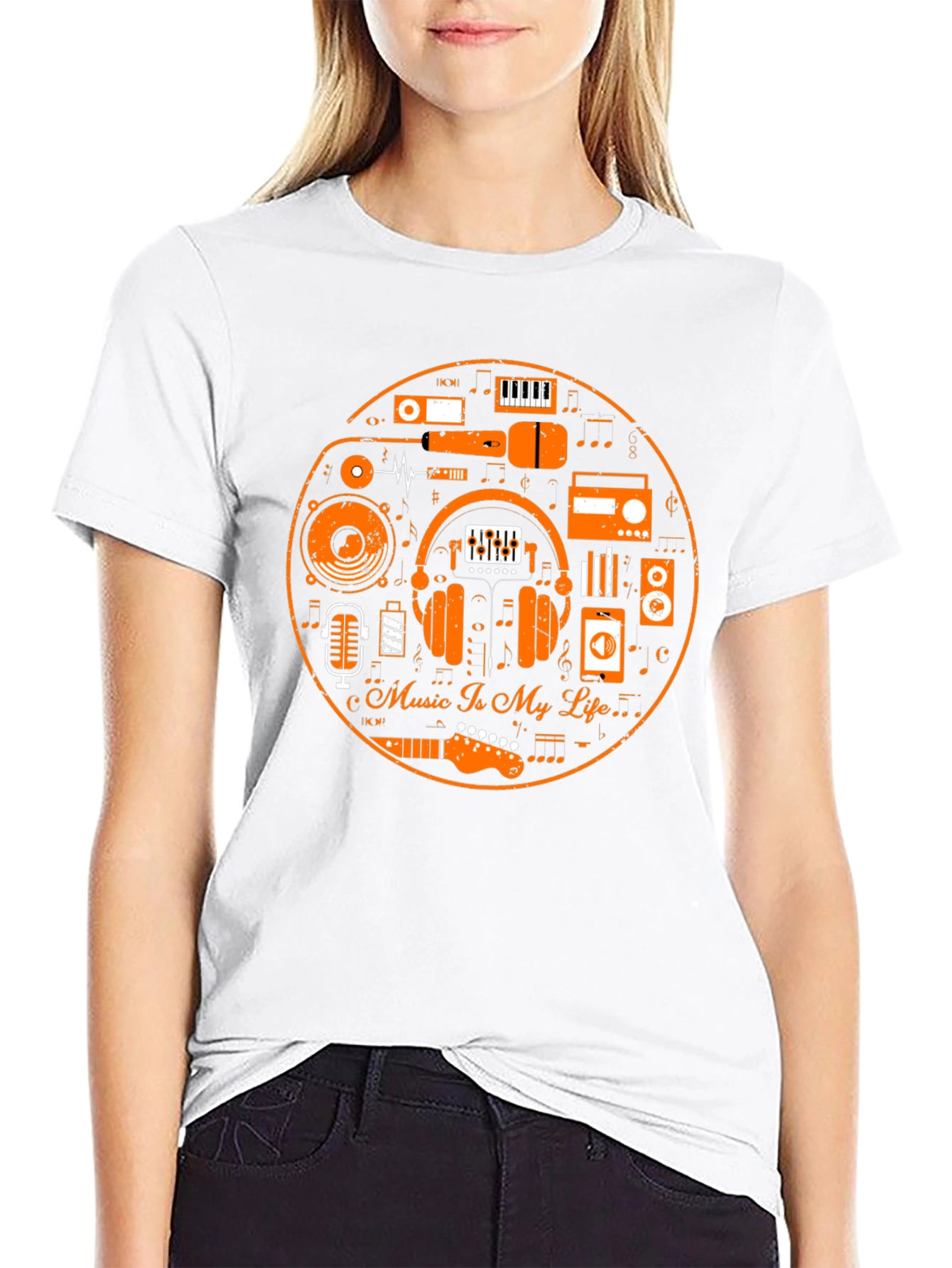 Music is My Life Graphic Tee