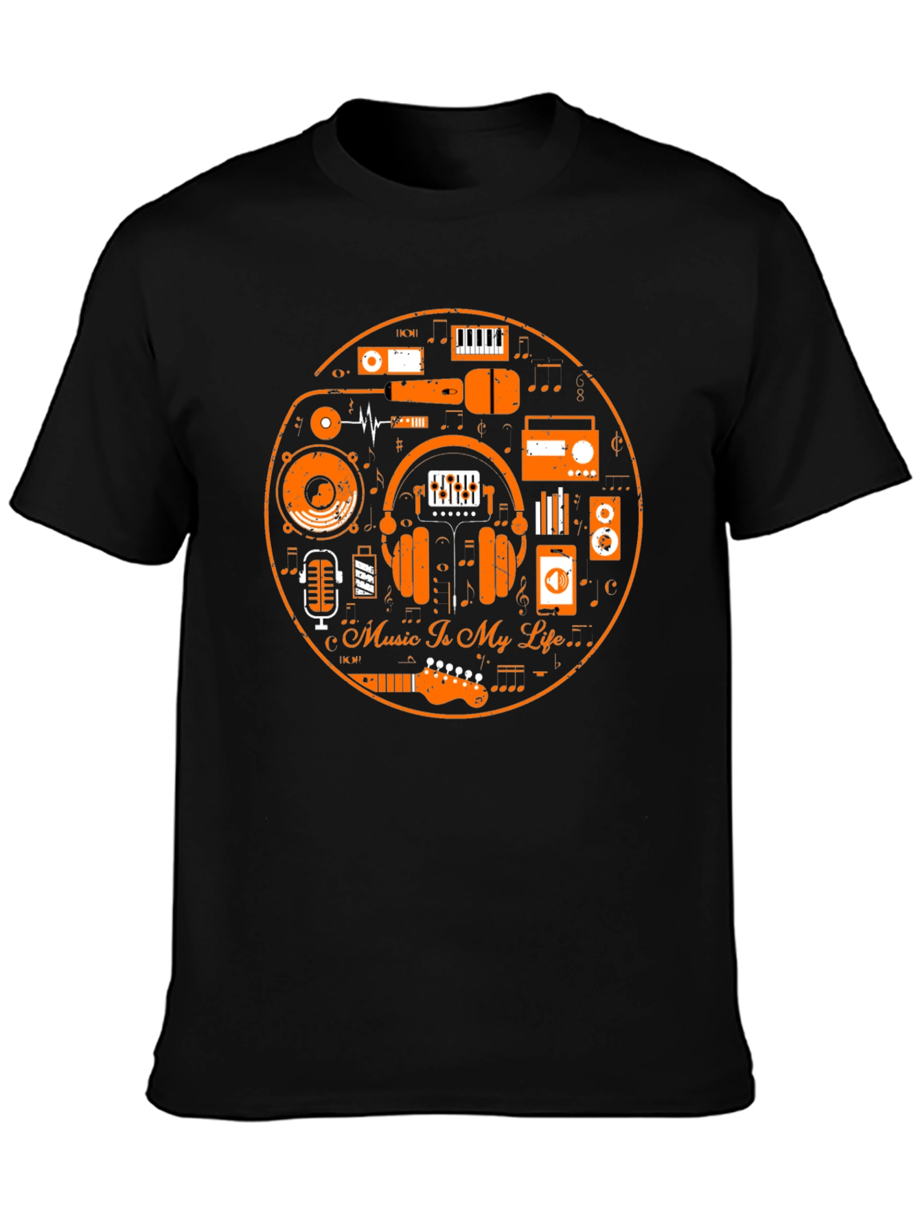 Music is My Life Graphic Tee