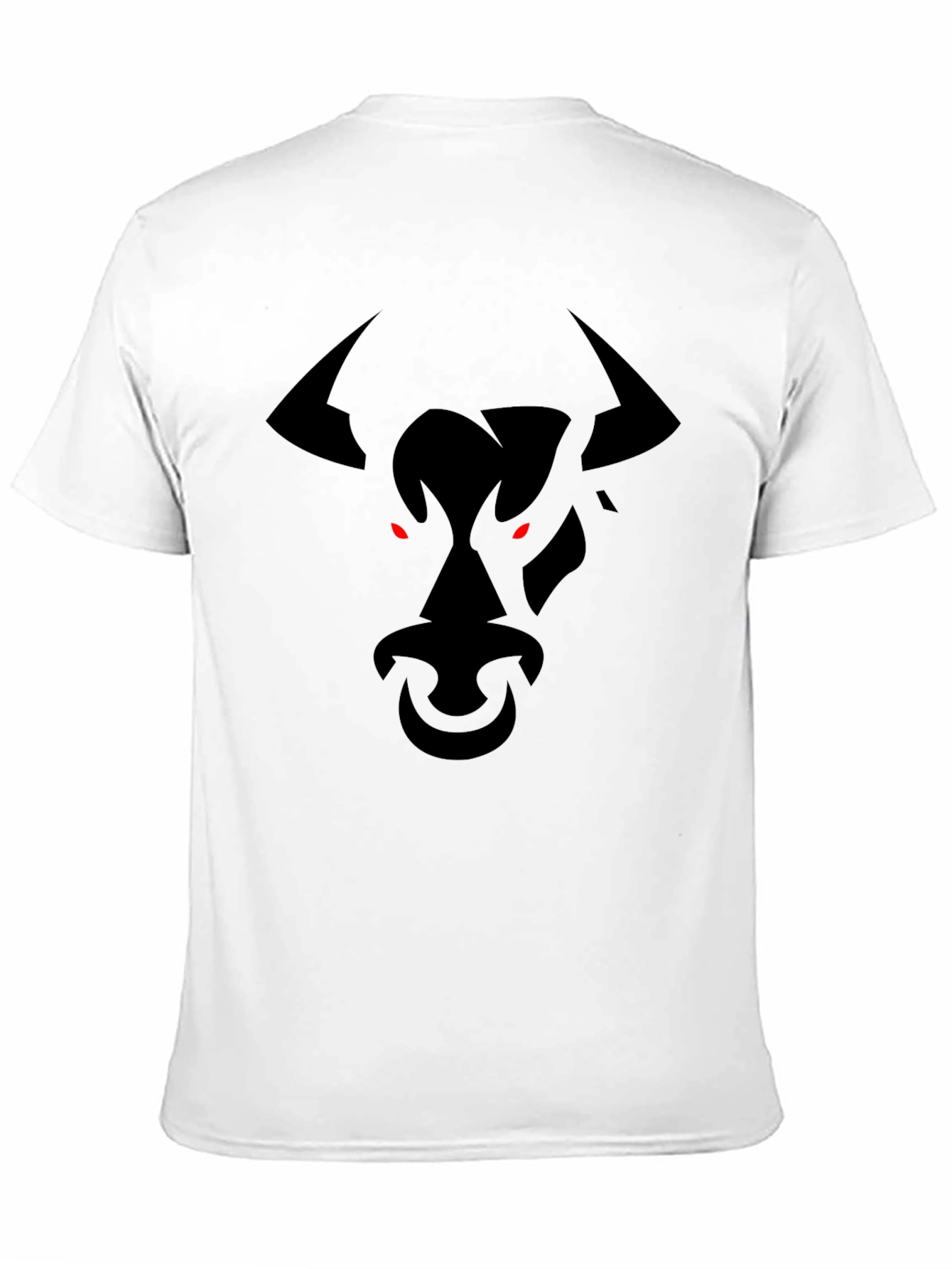 Bull Head Graphic Black T-Shirt