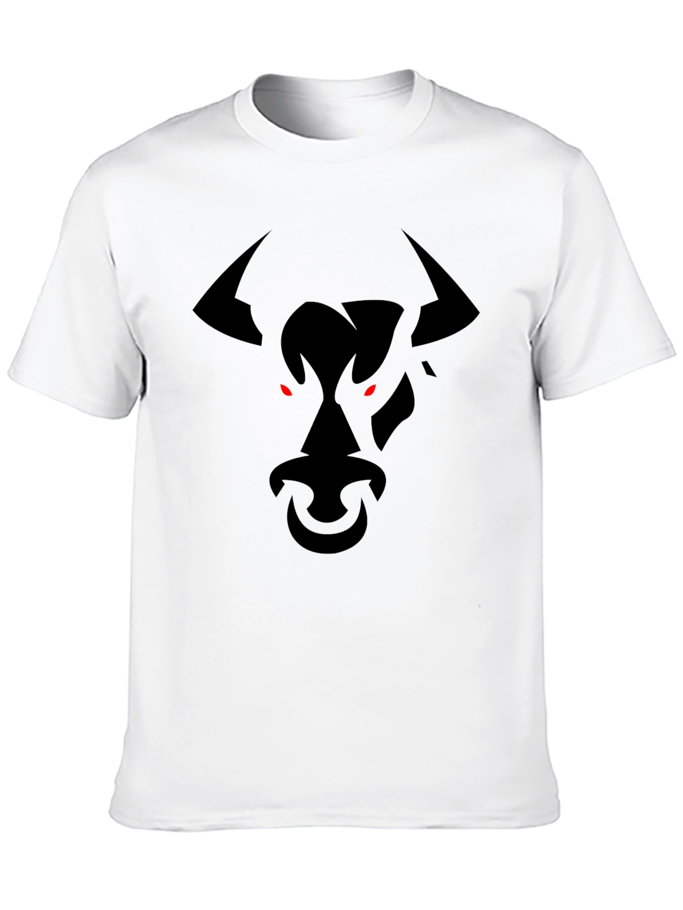 Bull Head Graphic Black T-Shirt