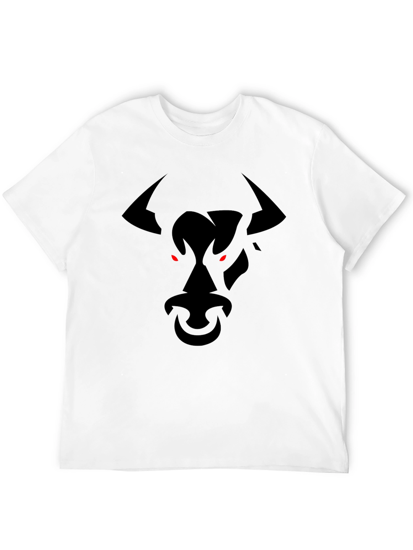 Bull Head Graphic Black T-Shirt