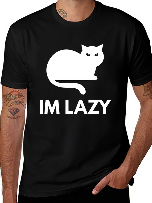 Im Lazy Cat Graphic T-Shirt - Relaxed Fit