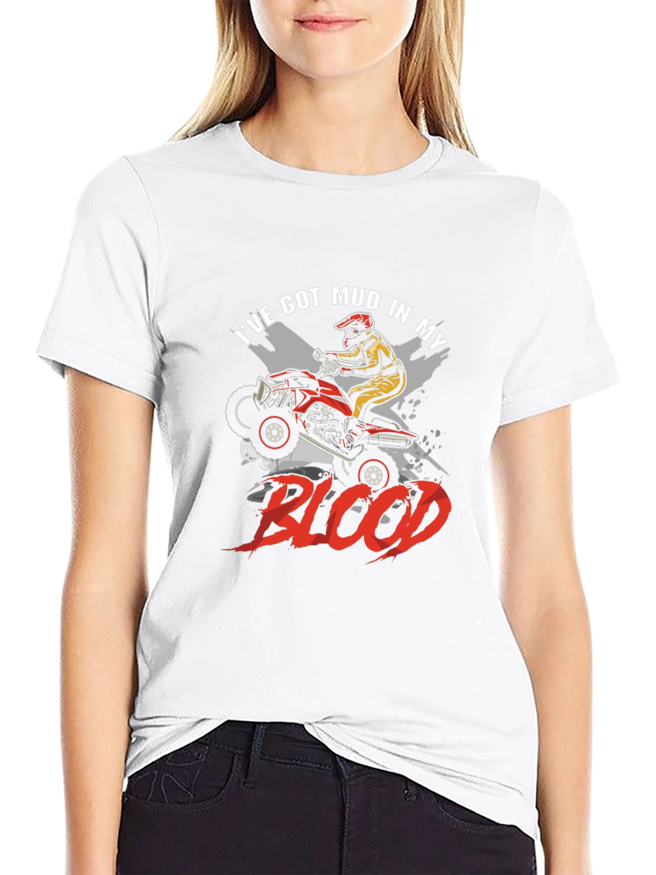 Mud In My Blood ATV T-Shirt