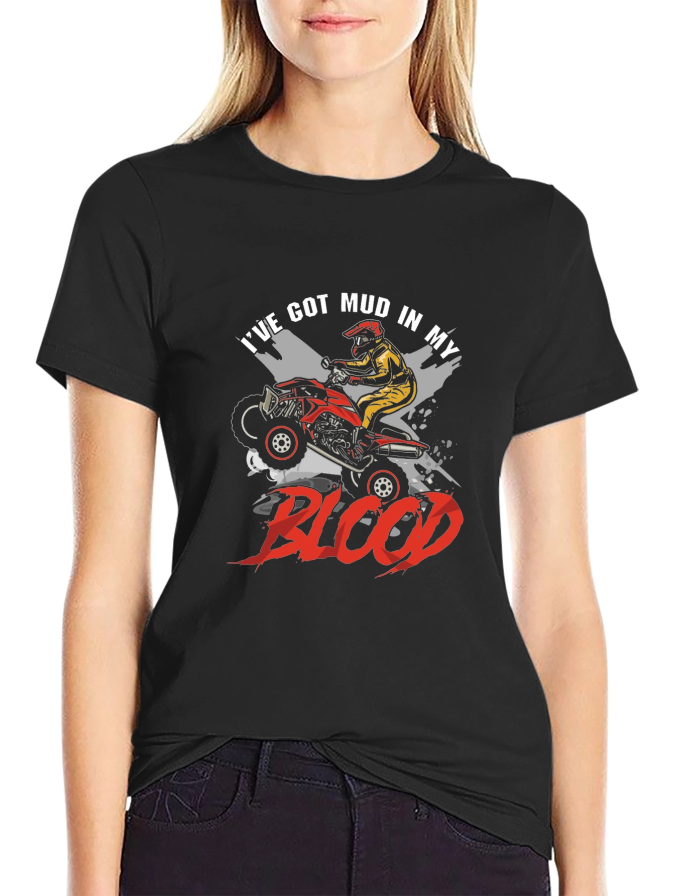 Mud In My Blood ATV T-Shirt