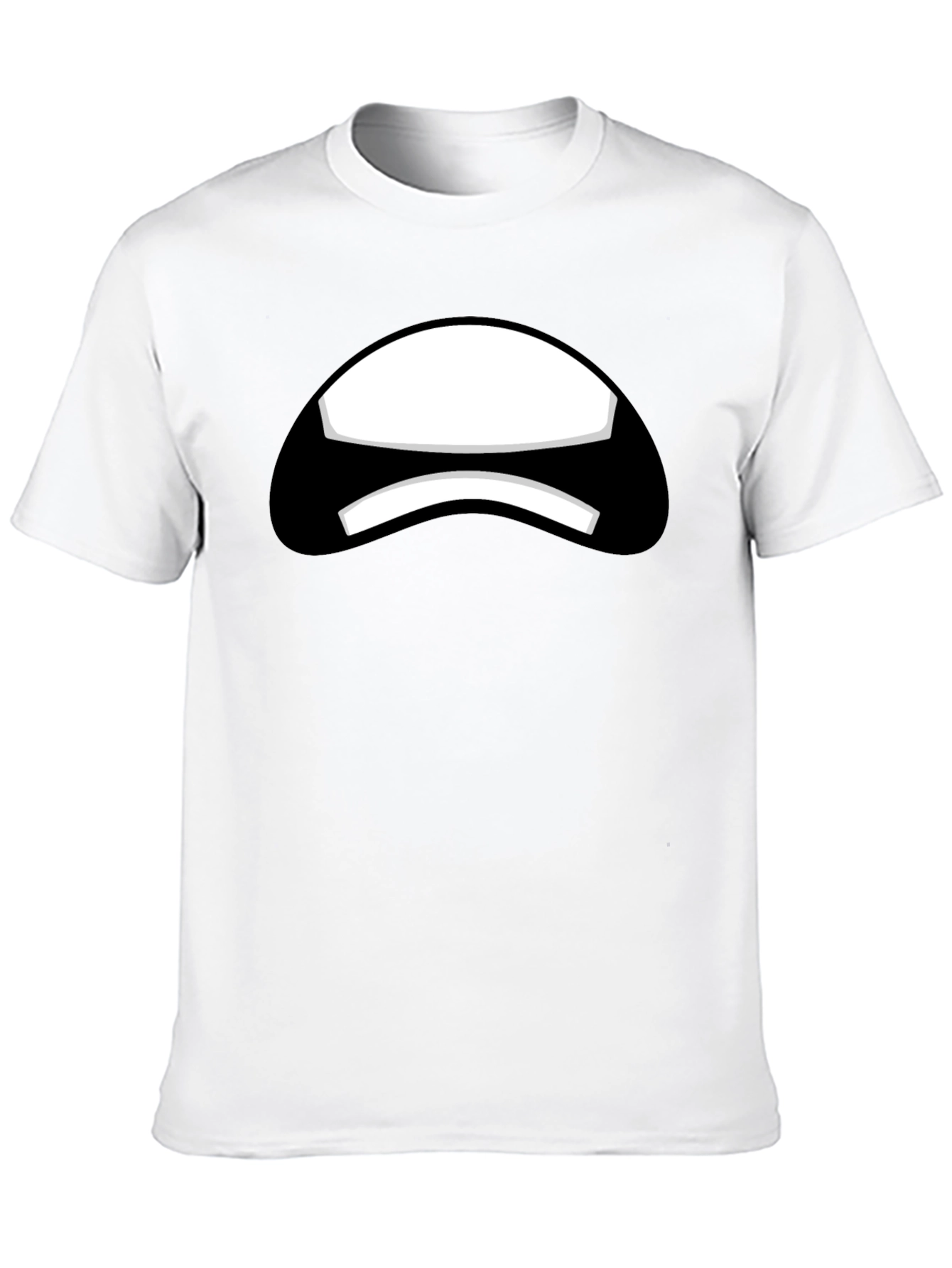 Sad Mouth Graphic T-Shirt - Express Yourself!