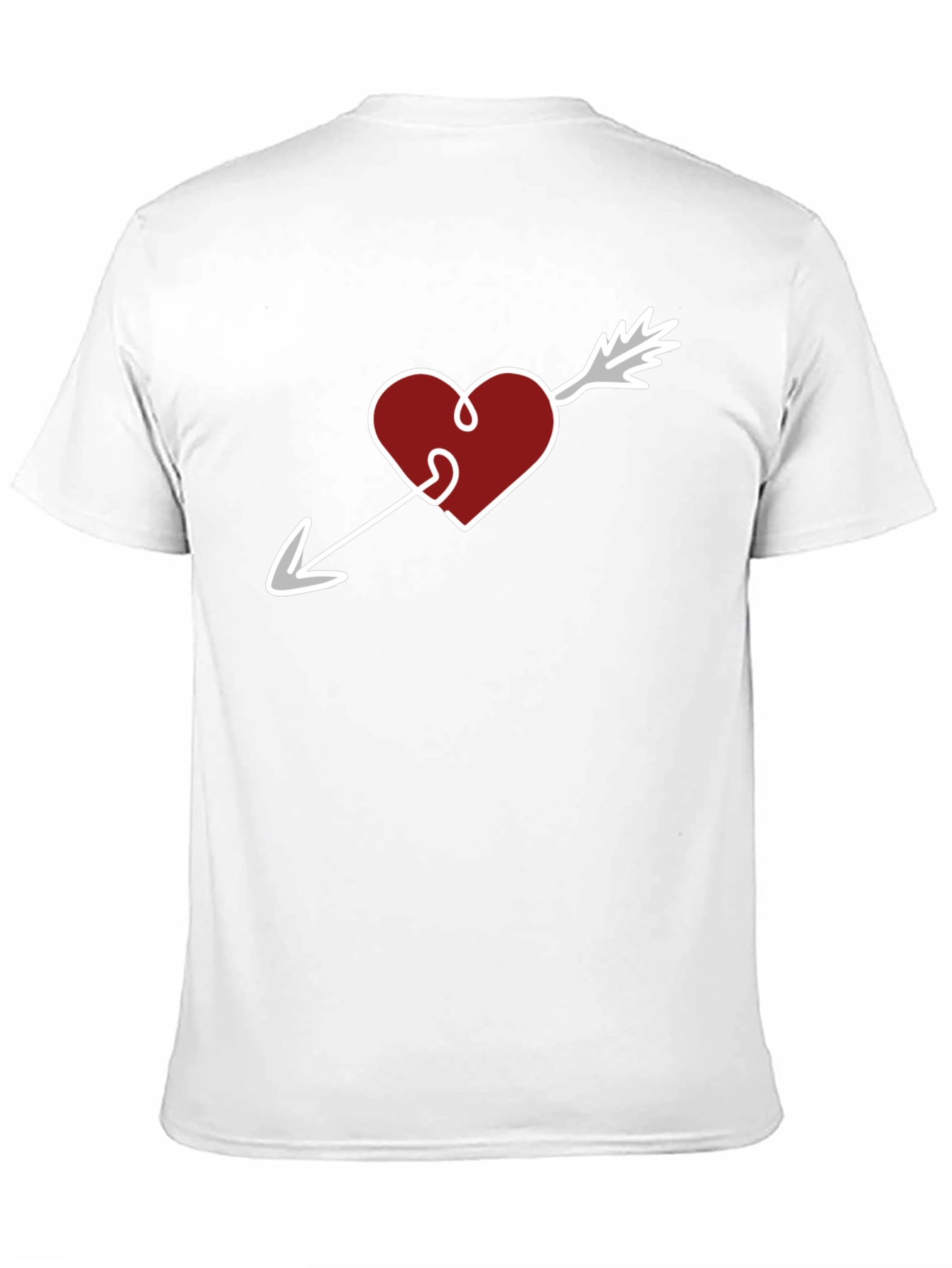 Heart & Arrow Graphic Tee - Valentines Day Special