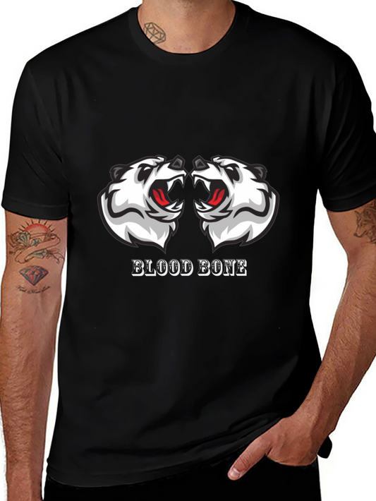 Blood Bone Graphic Tee - Black