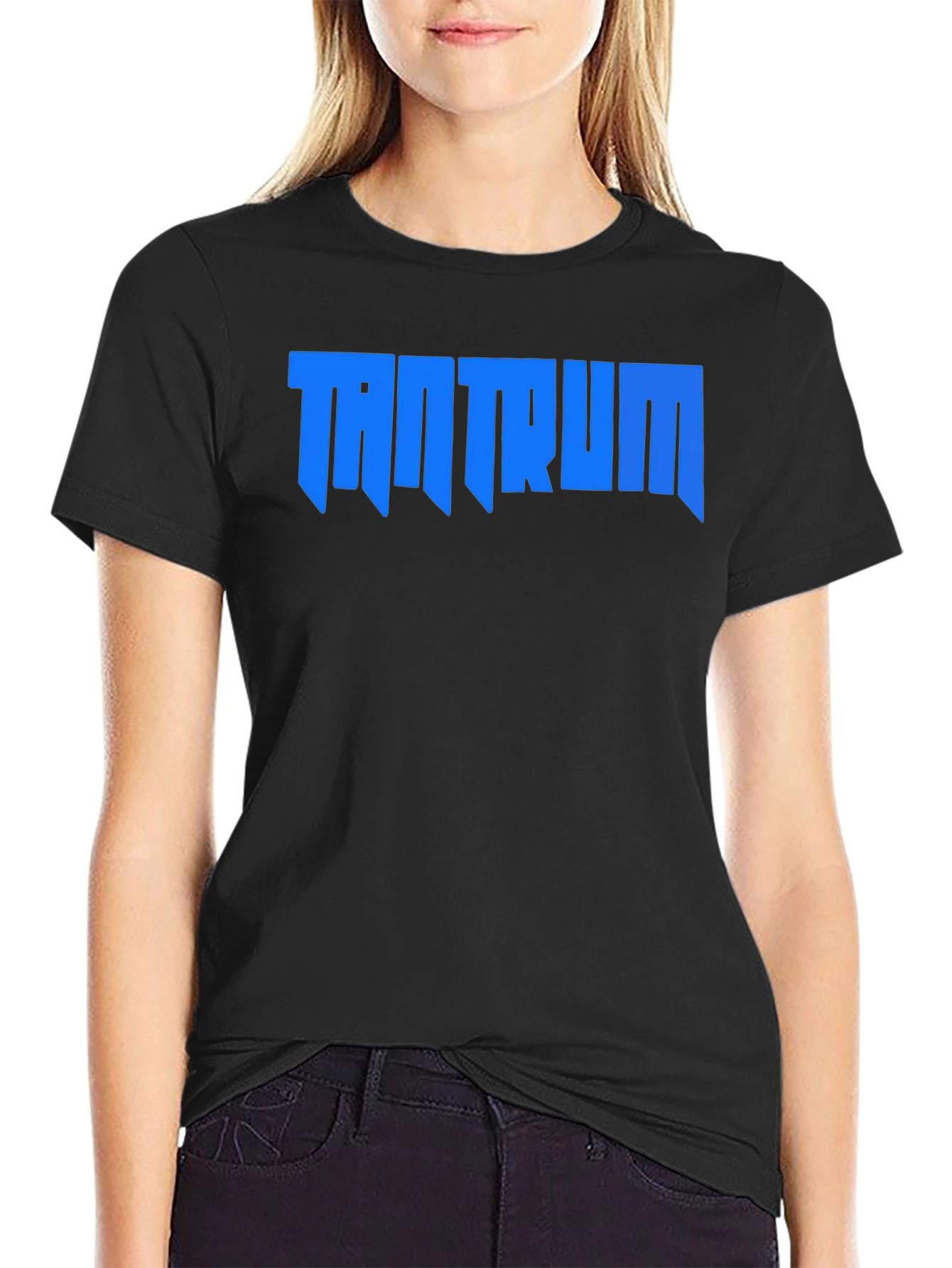 Tantrum Black Graphic T-Shirt