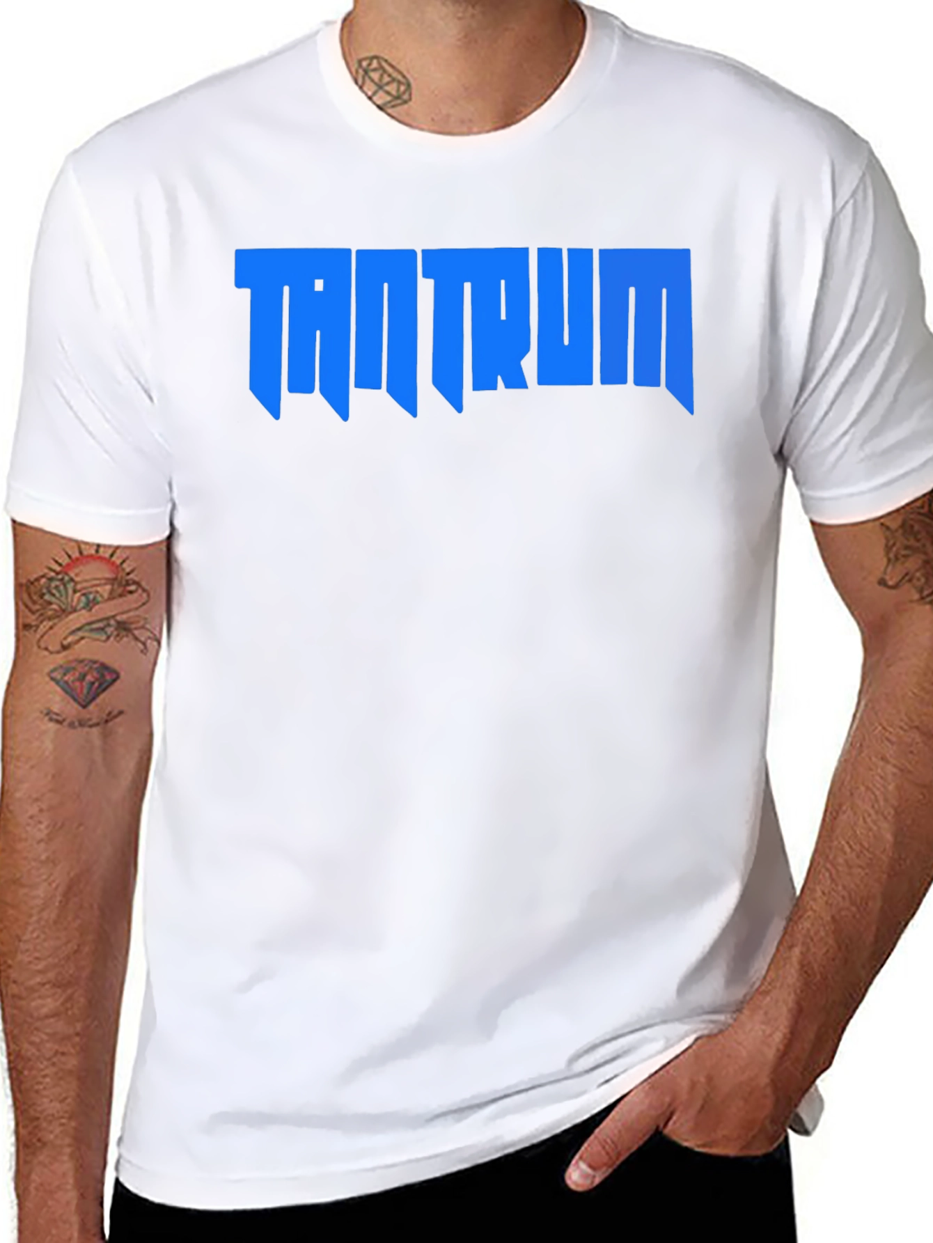 Tantrum Black Graphic T-Shirt