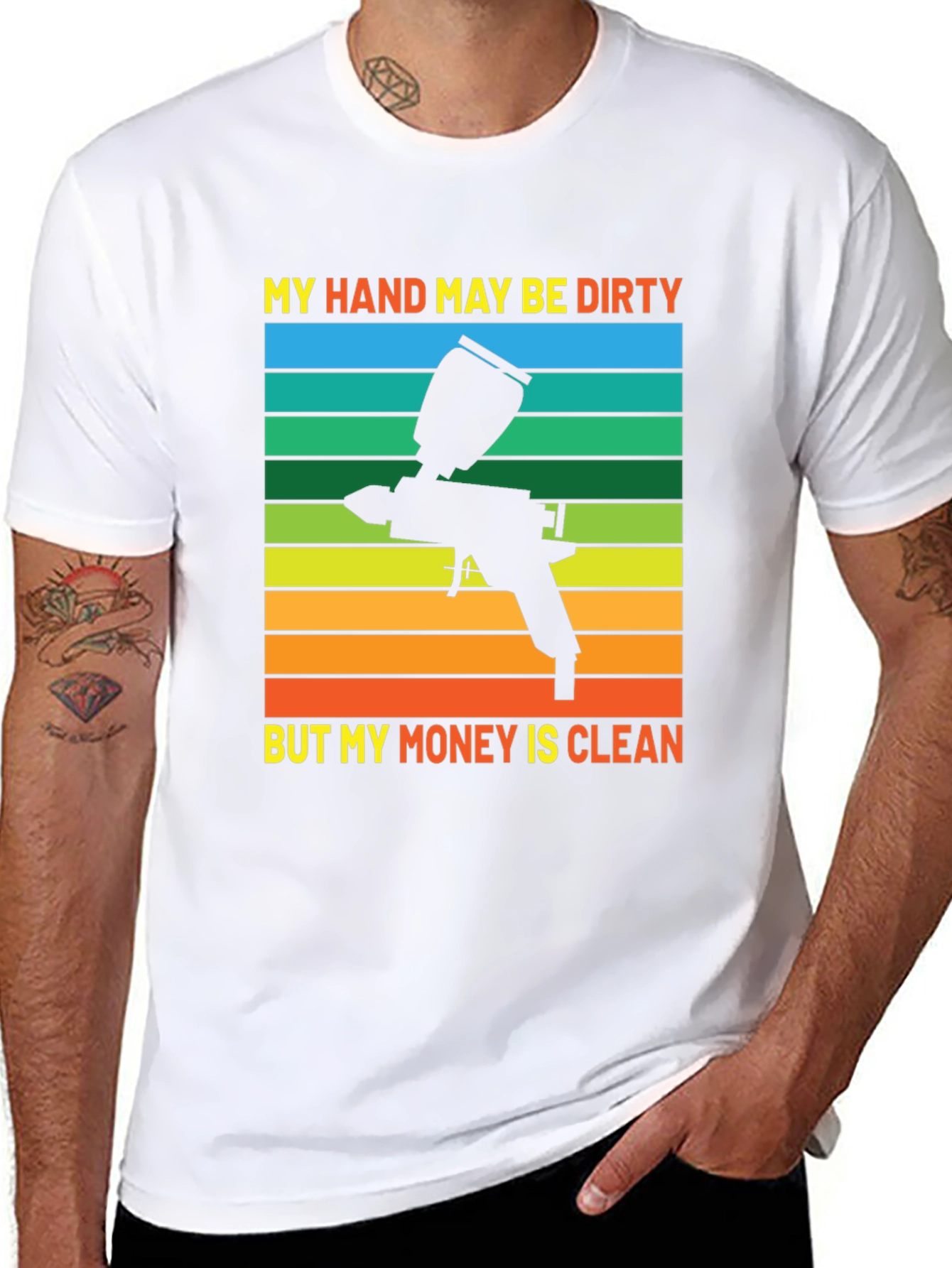 Dirty Hands Clean Money T-Shirt