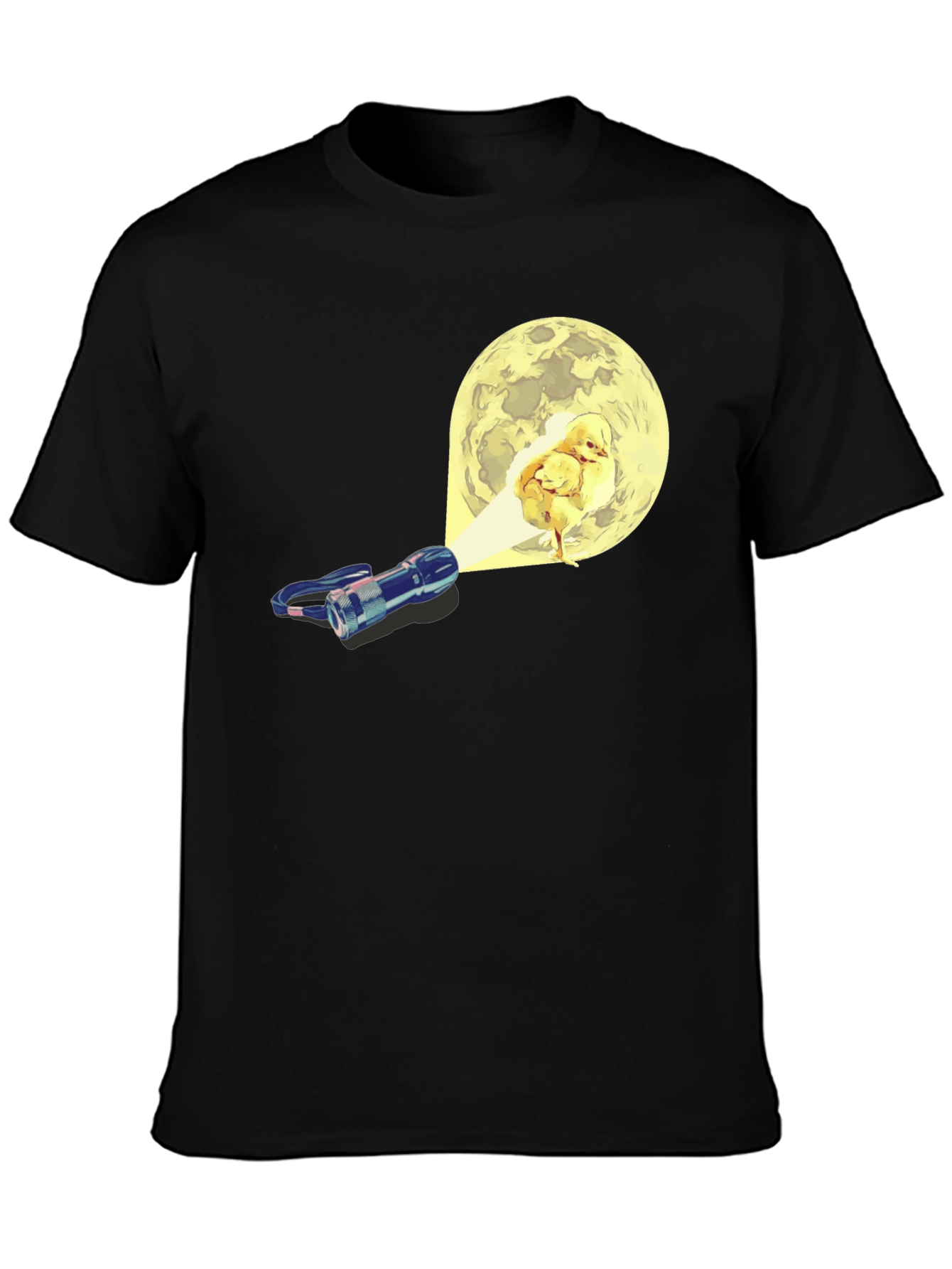 Funny Chick Moon T-Shirt