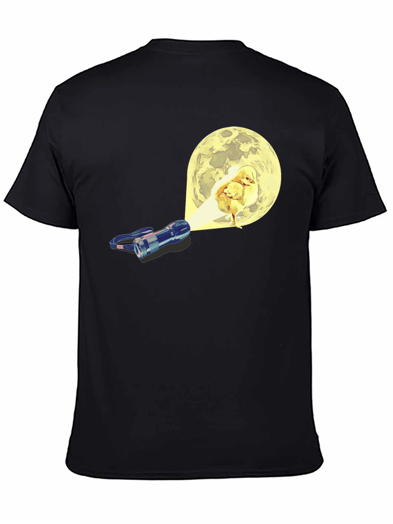 Funny Chick Moon T-Shirt
