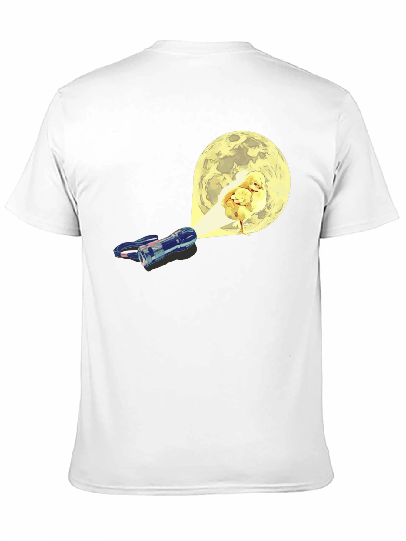 Funny Chick Moon T-Shirt