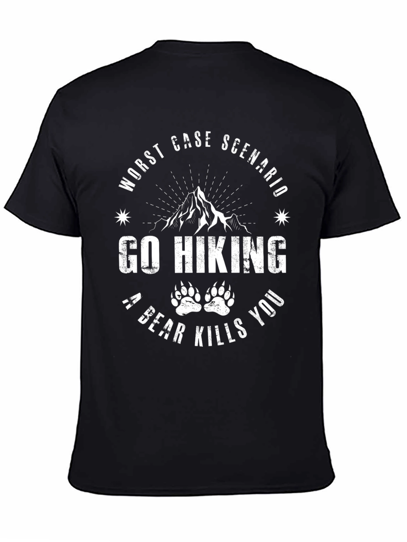 Go Hiking Bear T-Shirt
