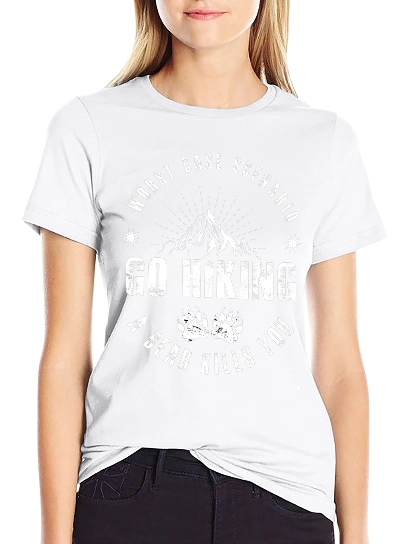 Go Hiking Bear T-Shirt