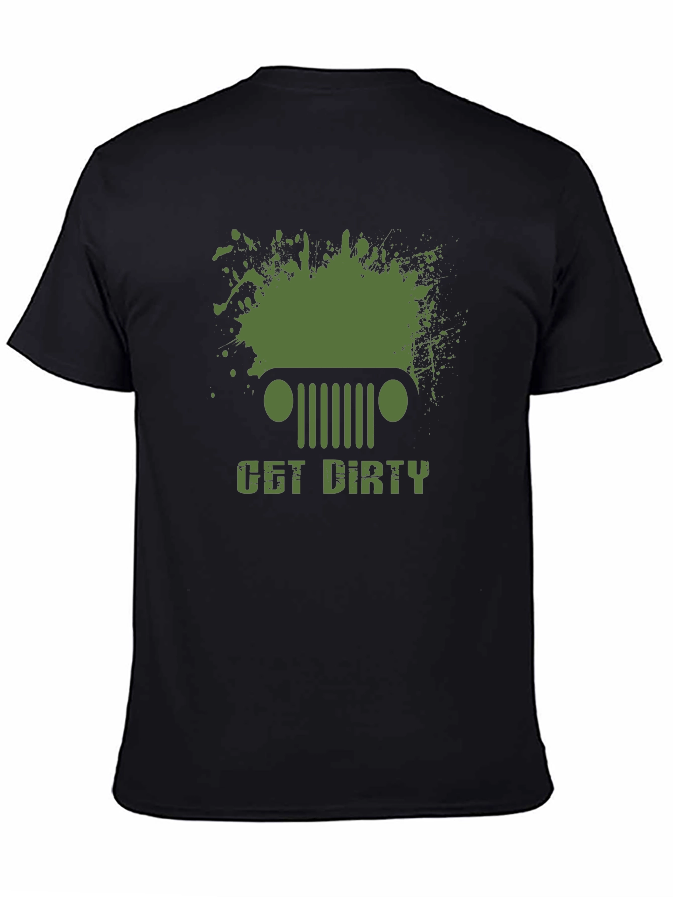 Get Dirty Jeep Graphic Mens T-Shirt