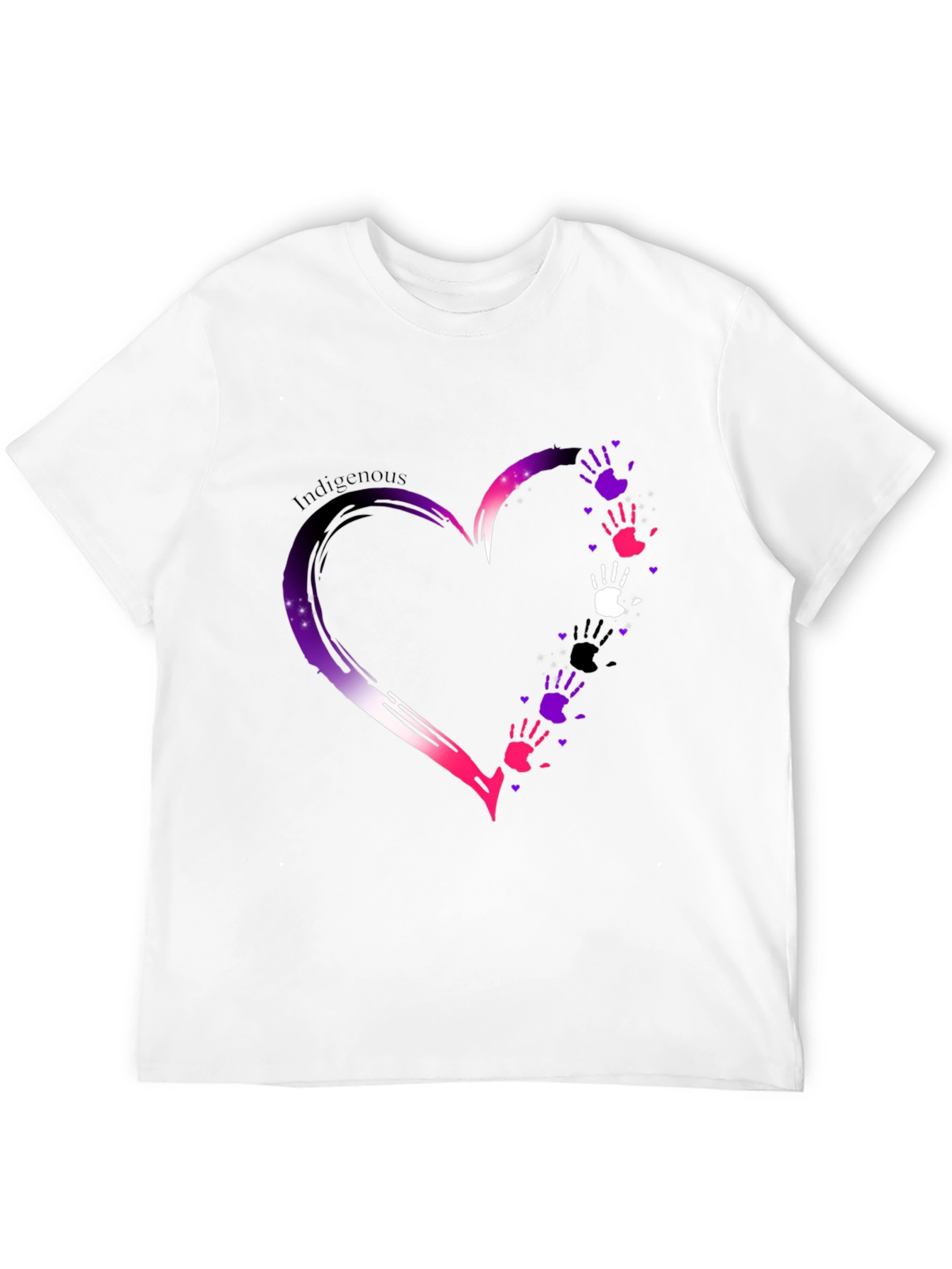 Indigenous Love Heart Hands T-Shirt