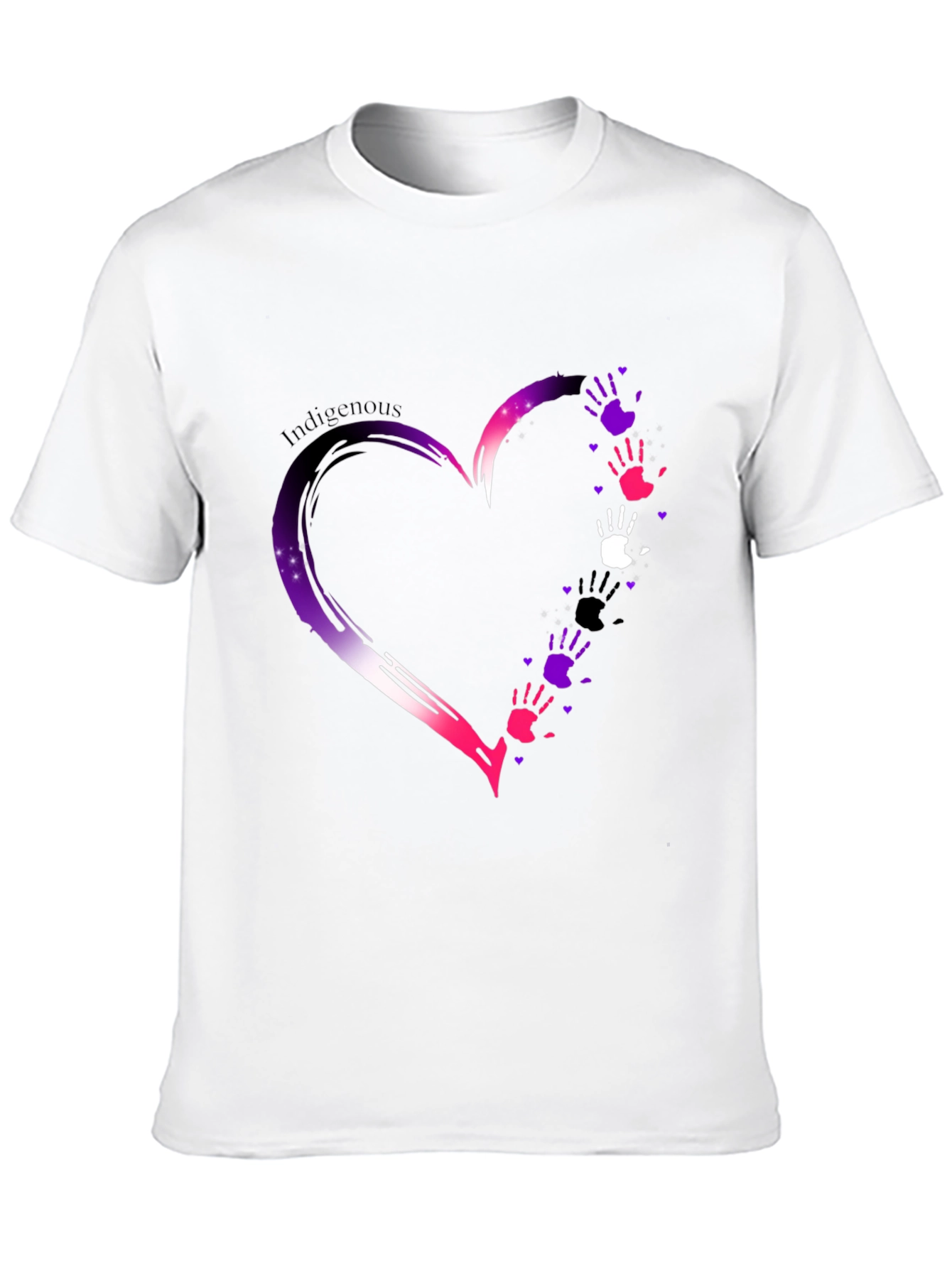 Indigenous Love Heart Hands T-Shirt