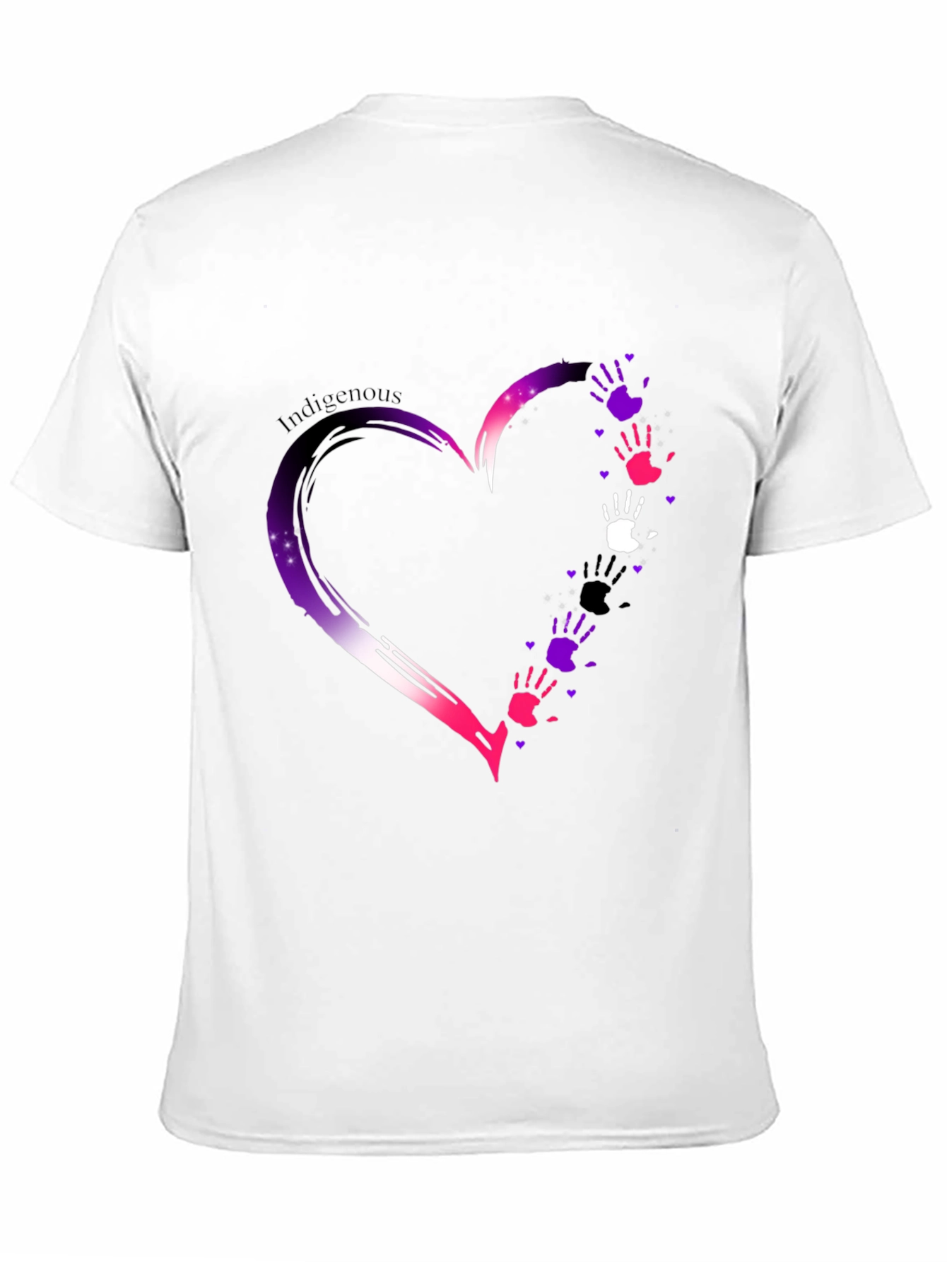 Indigenous Love Heart Hands T-Shirt