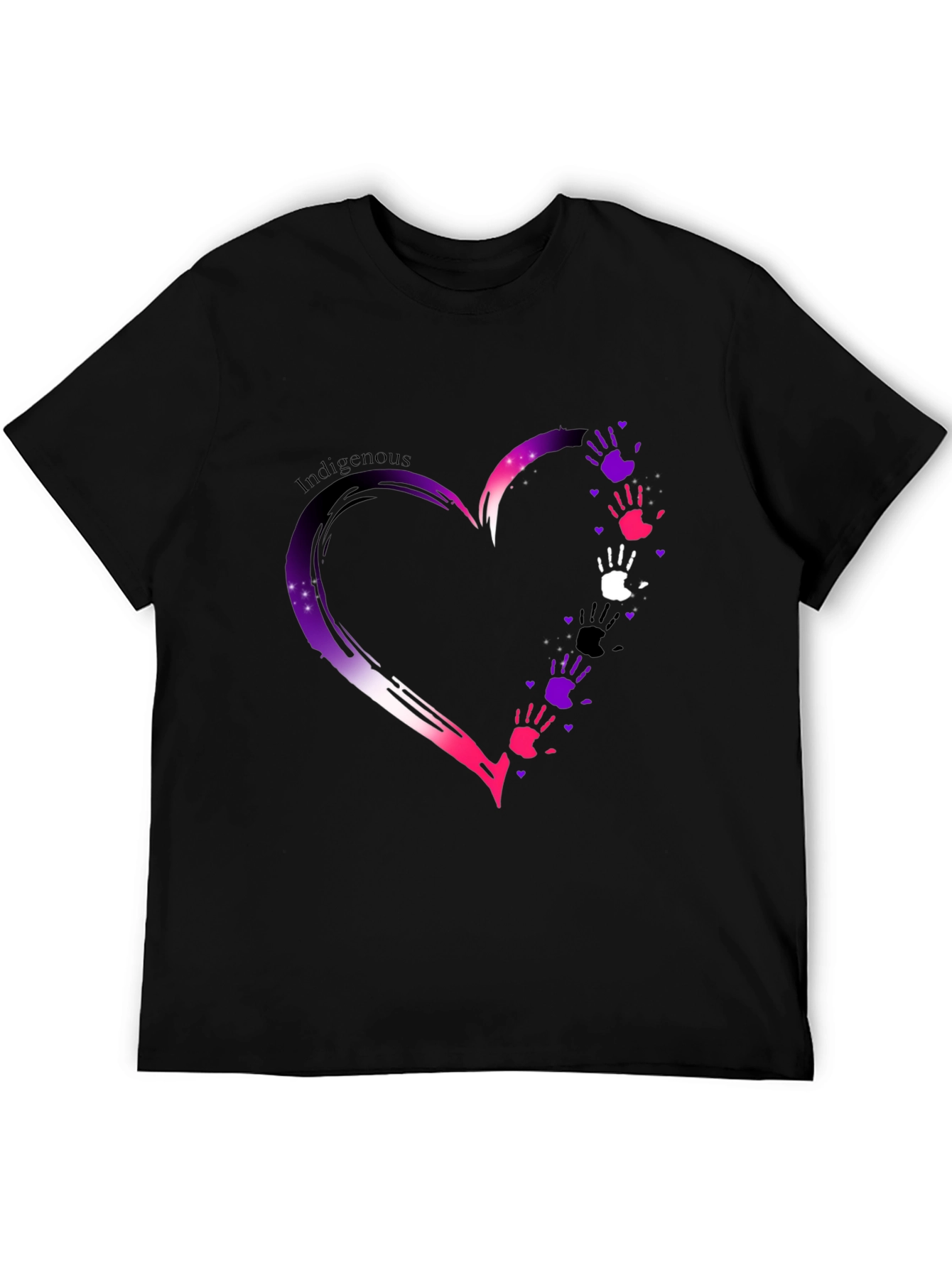 Indigenous Love Heart Hands T-Shirt