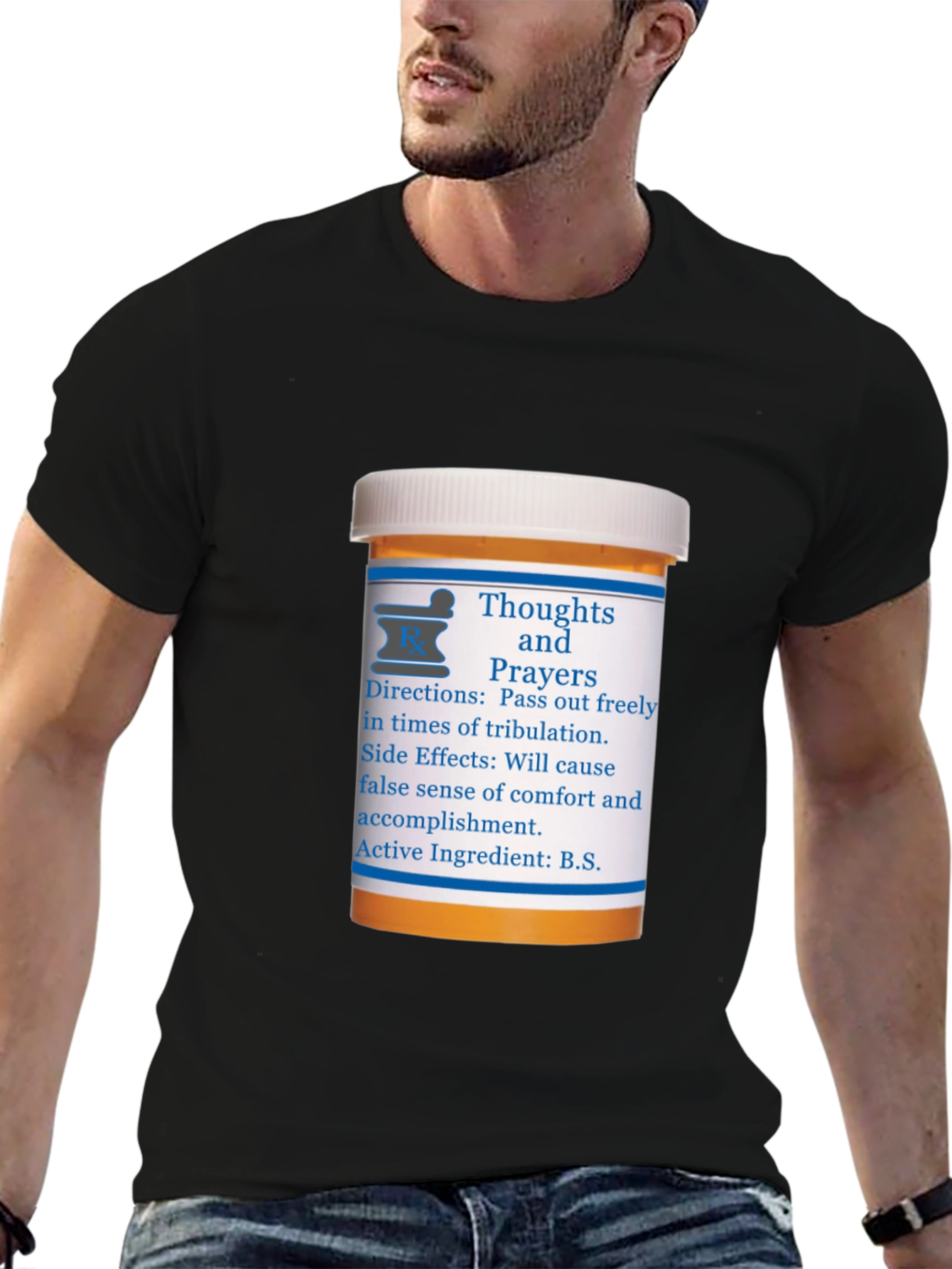 Thoughts and Prayers Humor T-Shirt