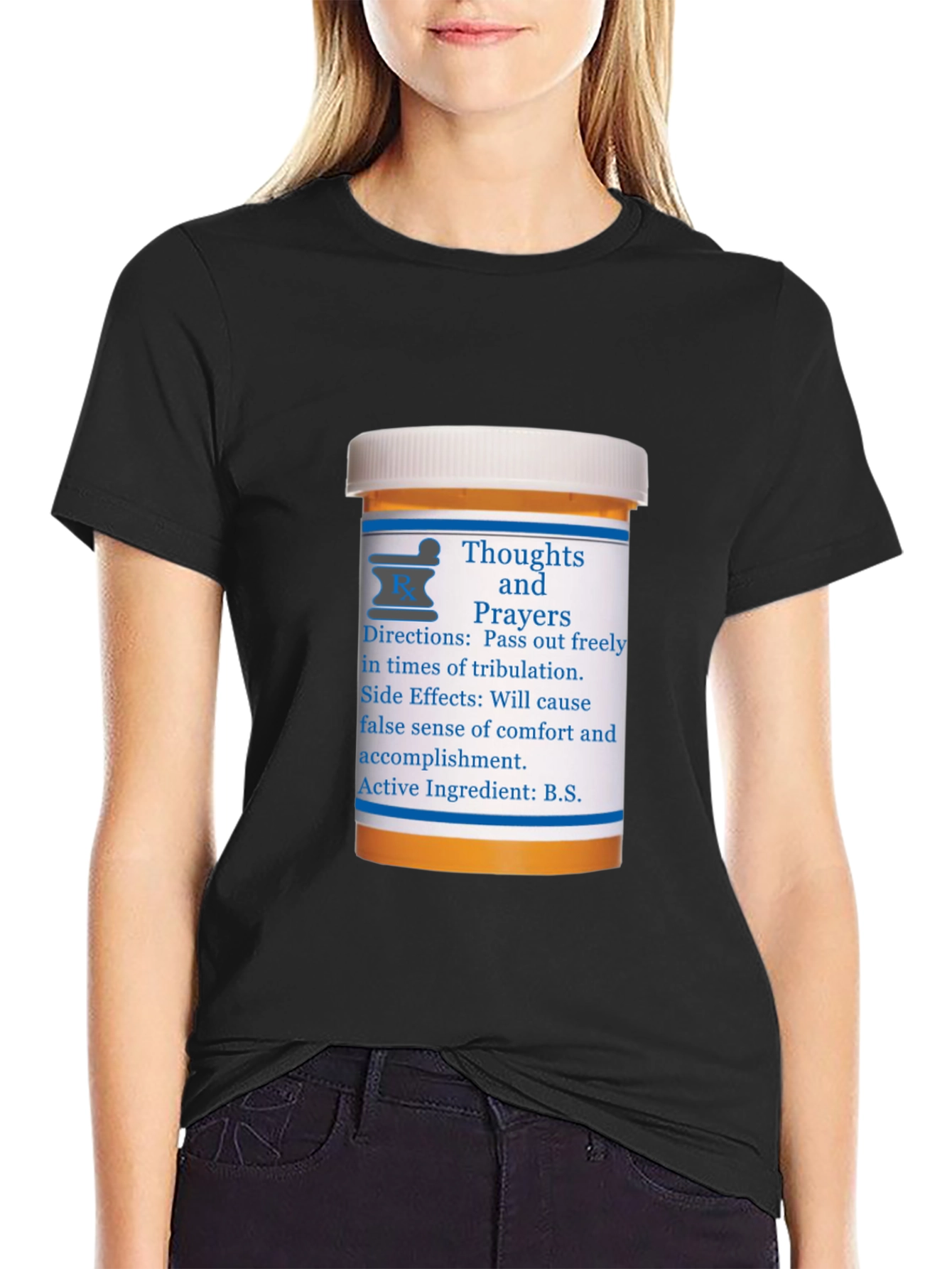 Thoughts and Prayers Humor T-Shirt