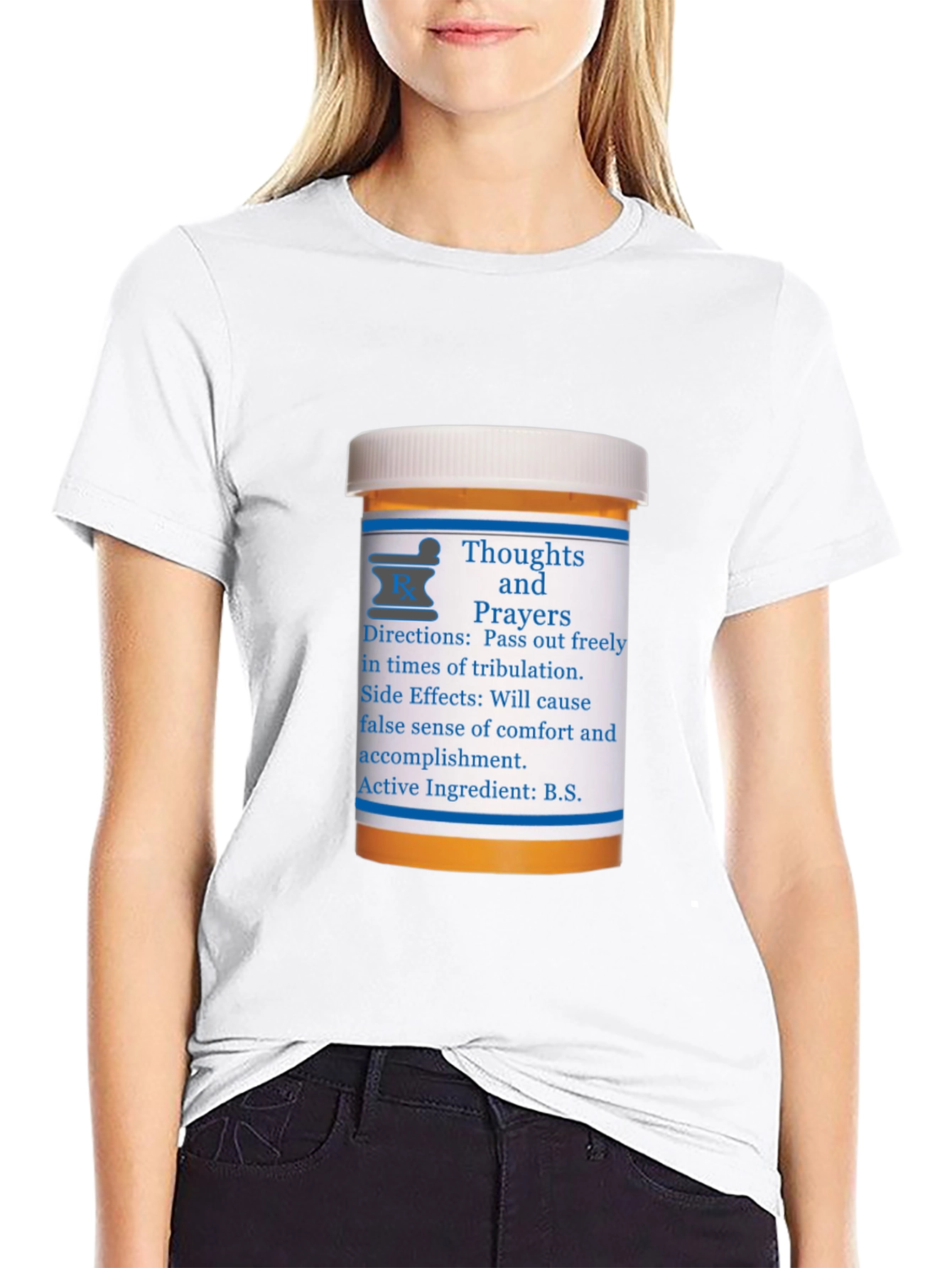 Thoughts and Prayers Humor T-Shirt