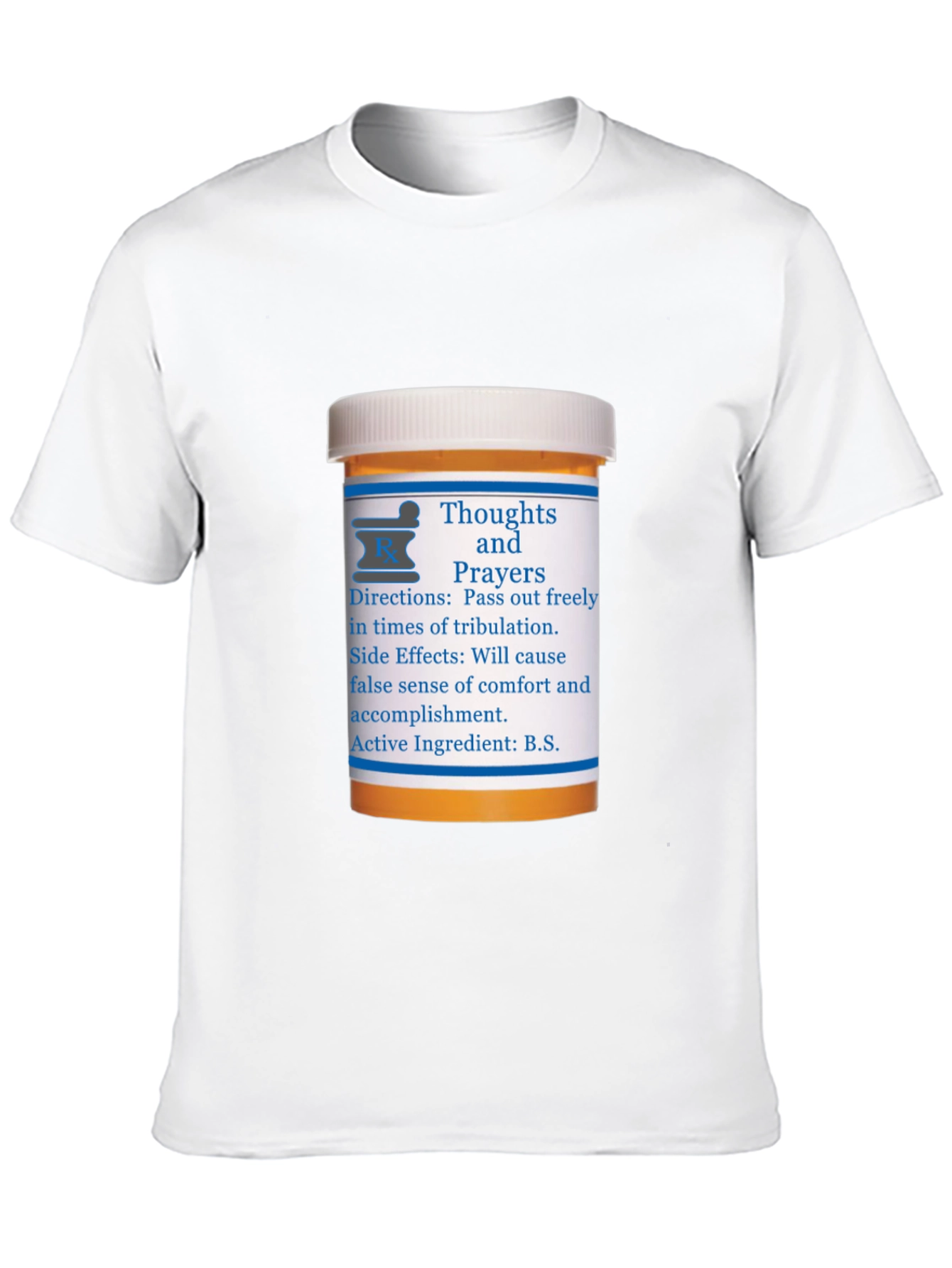 Thoughts and Prayers Humor T-Shirt
