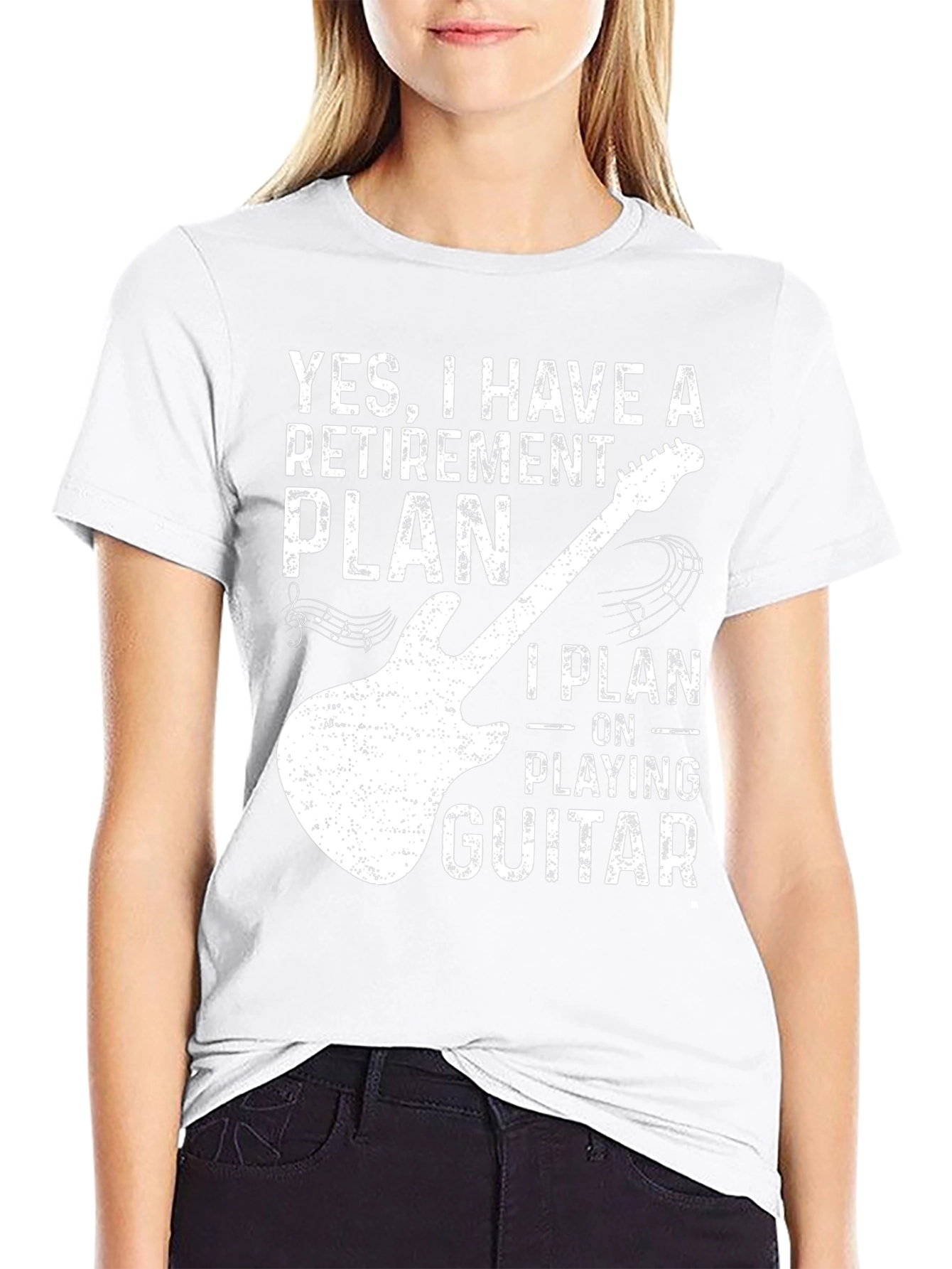 Guitar Retirement Plan T-Shirt - Musician Gift
