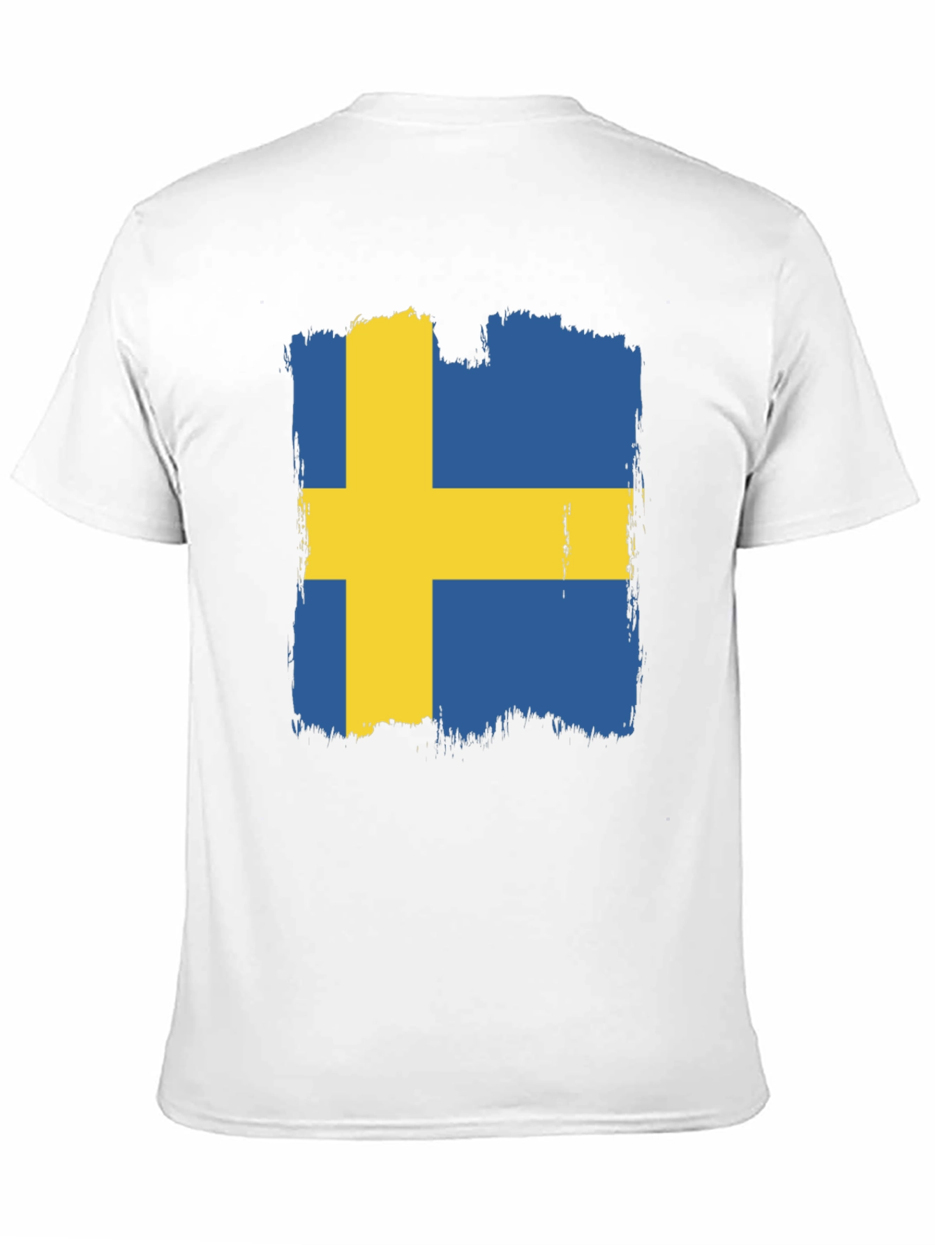 Sweden Flag T-Shirt - Distressed Swedish Pride