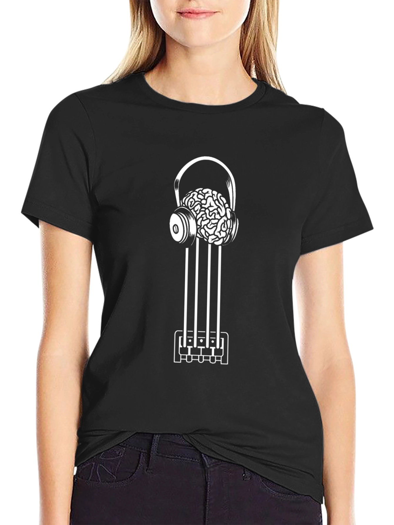 Brainwaves T-Shirt - Music Lovers Tee
