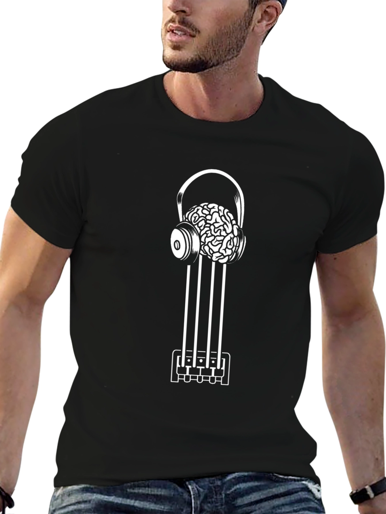 Brainwaves T-Shirt - Music Lovers Tee