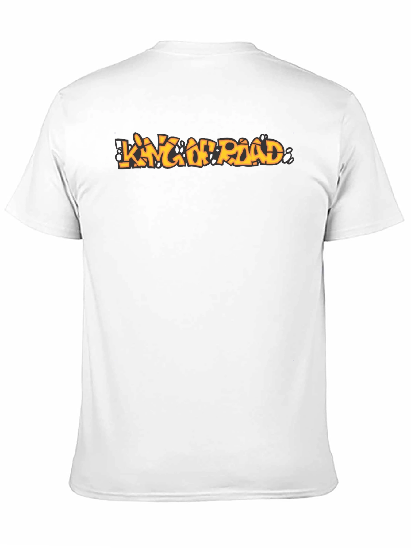 King On Road Graphic Black T-Shirt