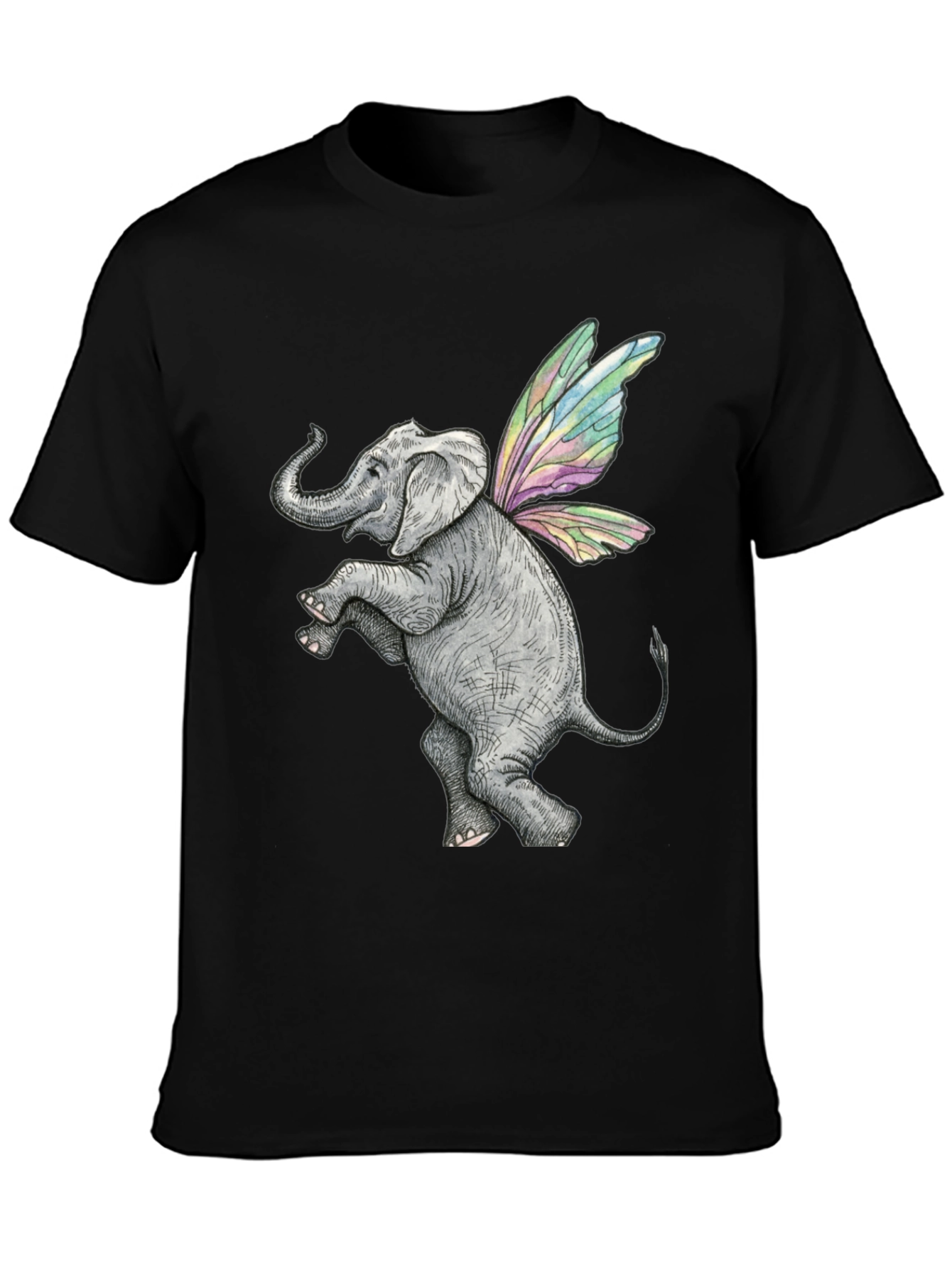 Elephant Fairy Graphic Tee - Unique Design
