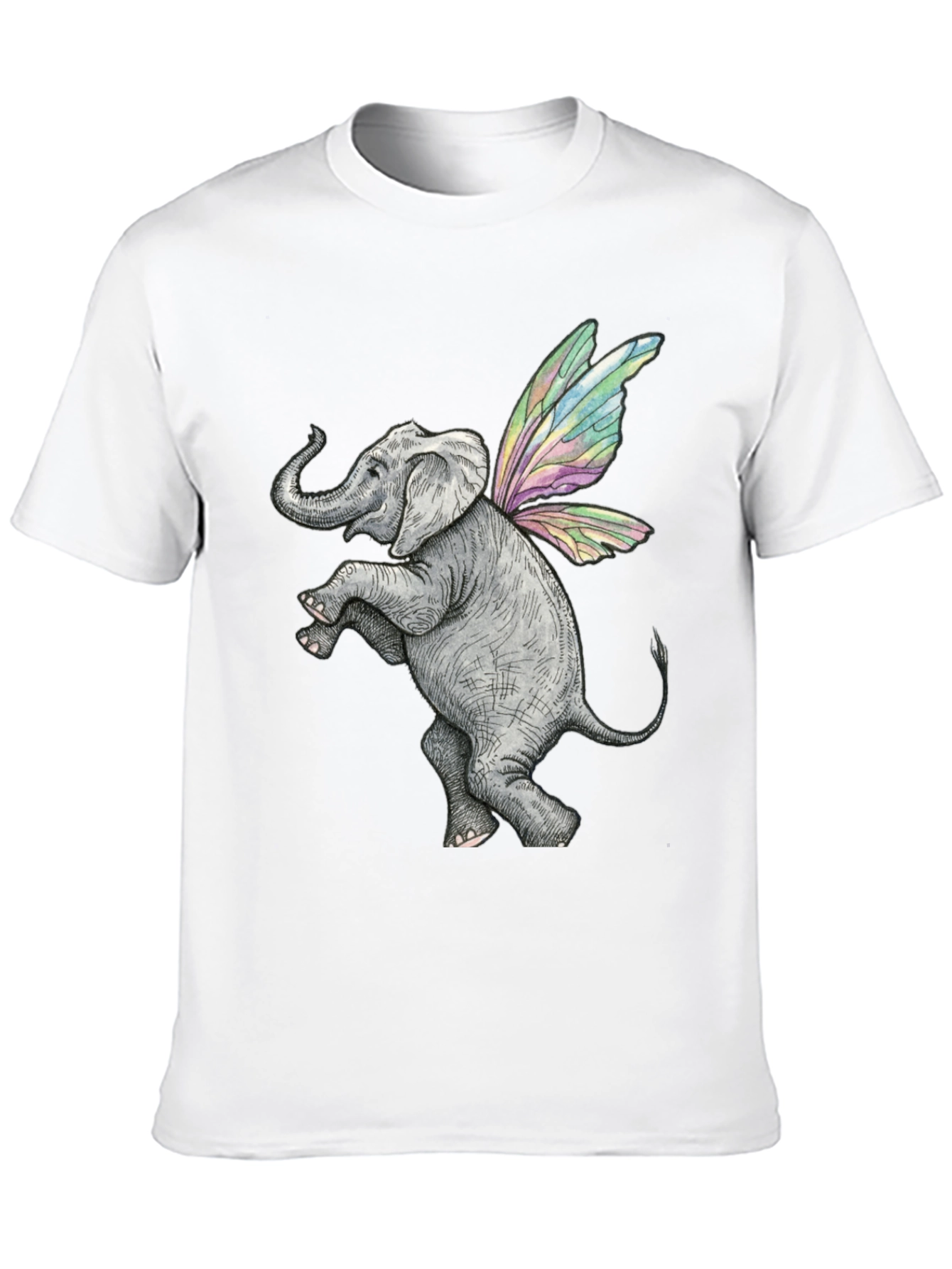 Elephant Fairy Graphic Tee - Unique Design