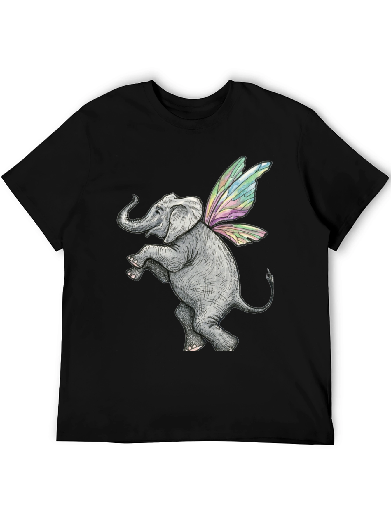 Elephant Fairy Graphic Tee - Unique Design