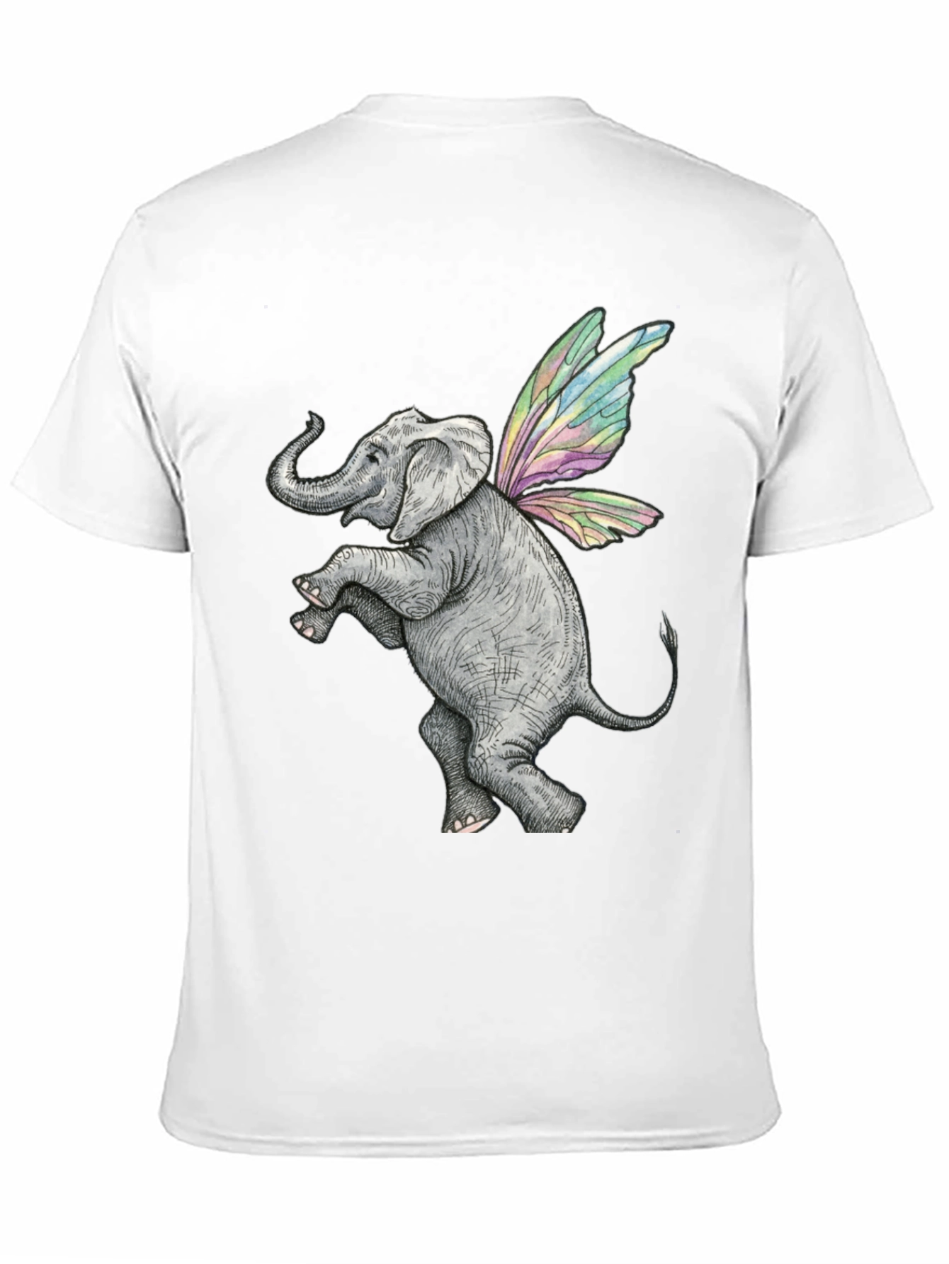 Elephant Fairy Graphic Tee - Unique Design