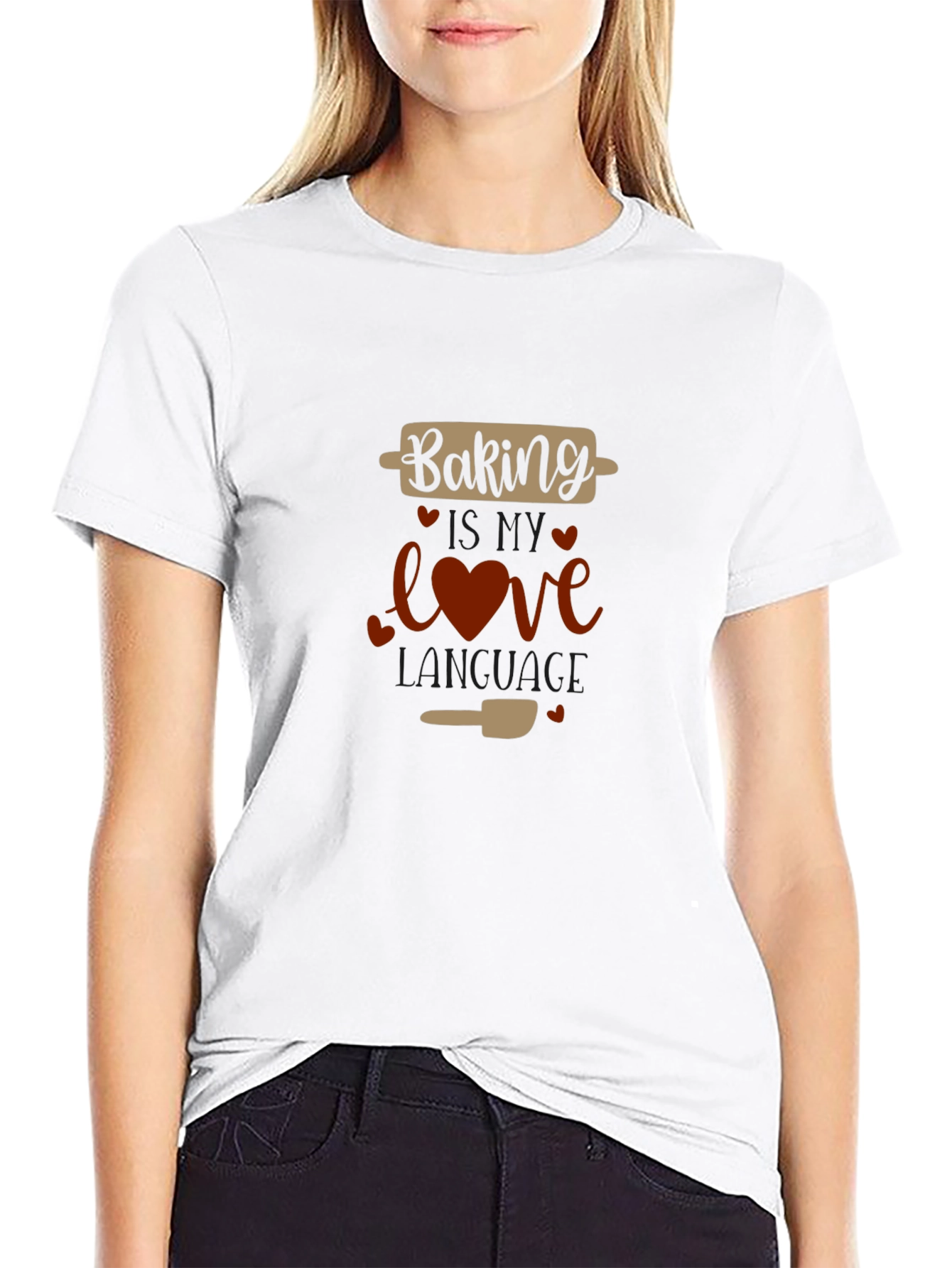 Baking is My Love Language Graphic Tee