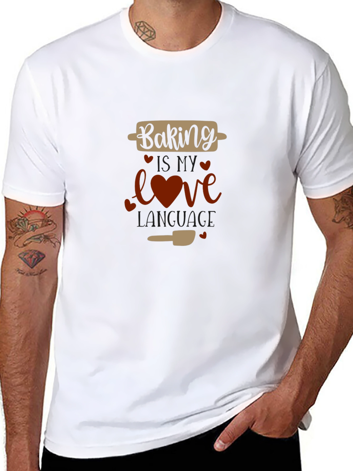 Baking is My Love Language Graphic Tee