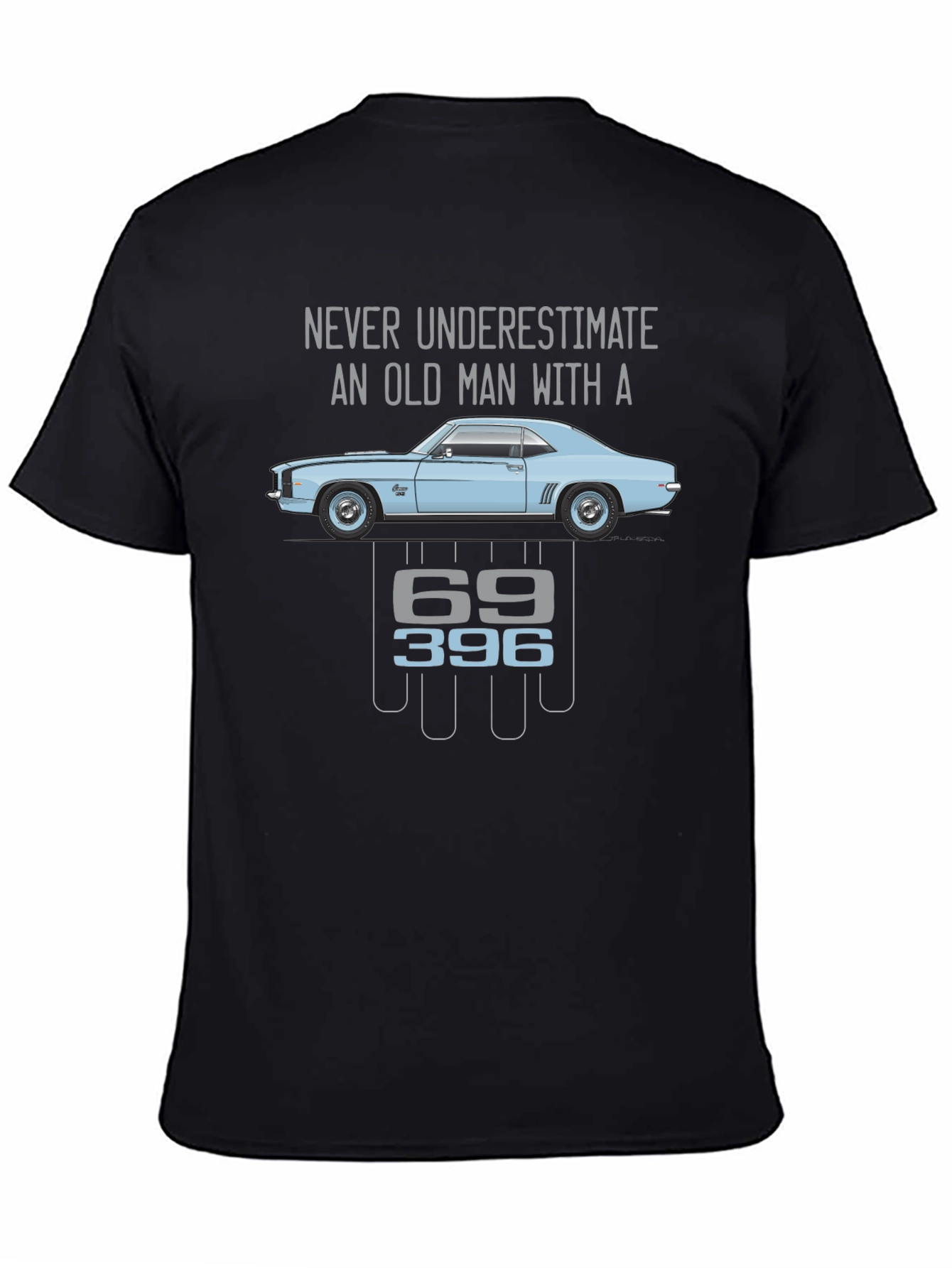 Old Man Camaro T-Shirt - 69 396