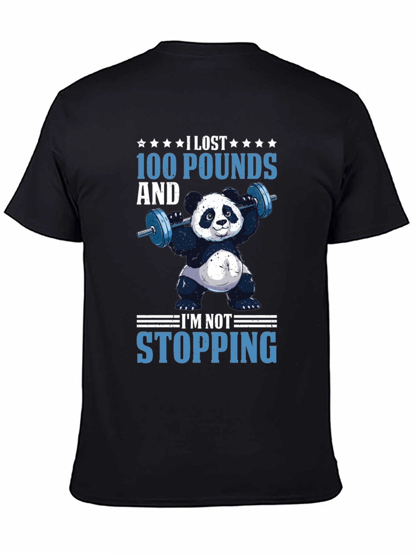 I Lost 100 Pounds Panda T-Shirt