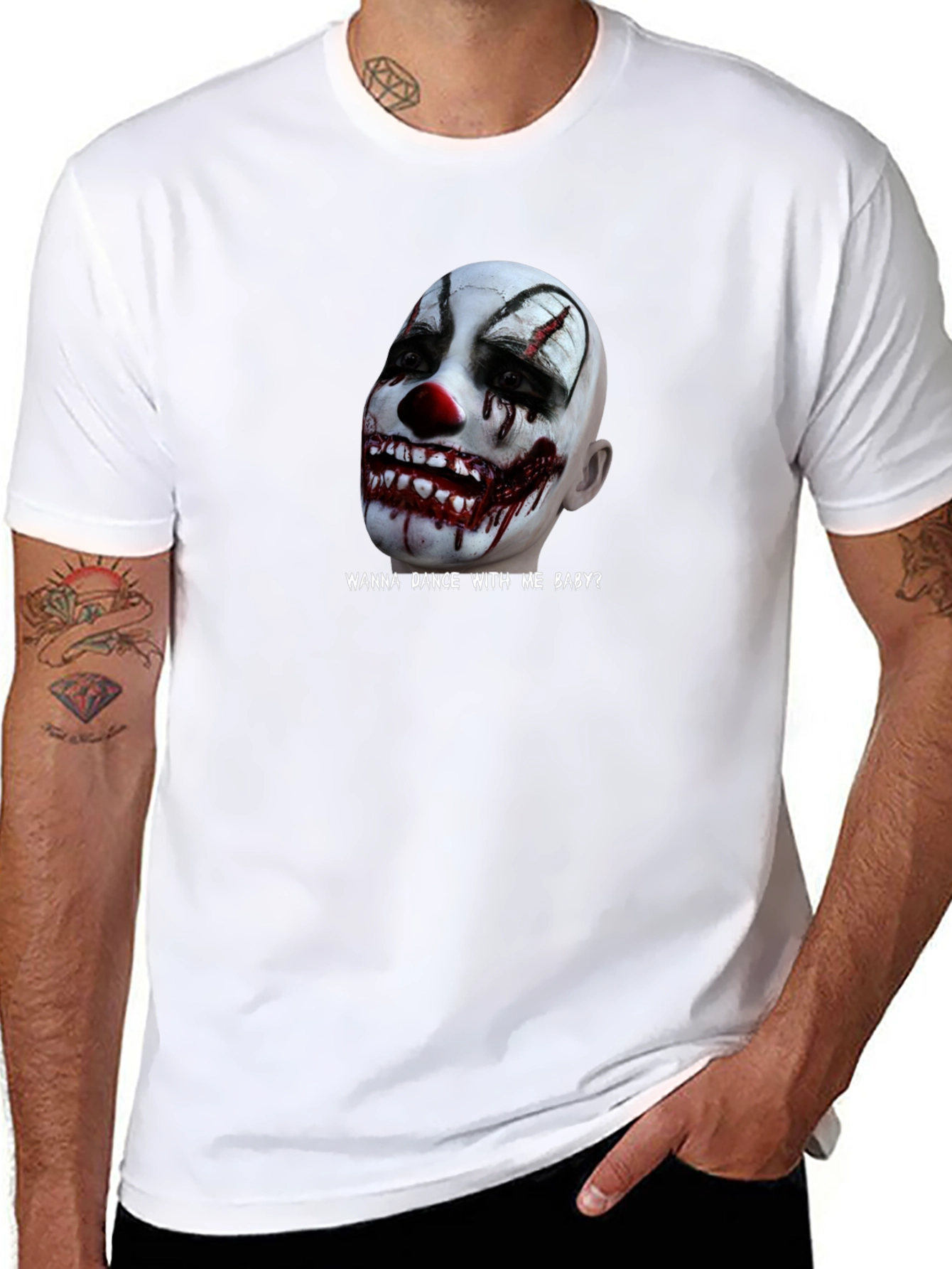 Horror Clown Wanna Dance T-Shirt