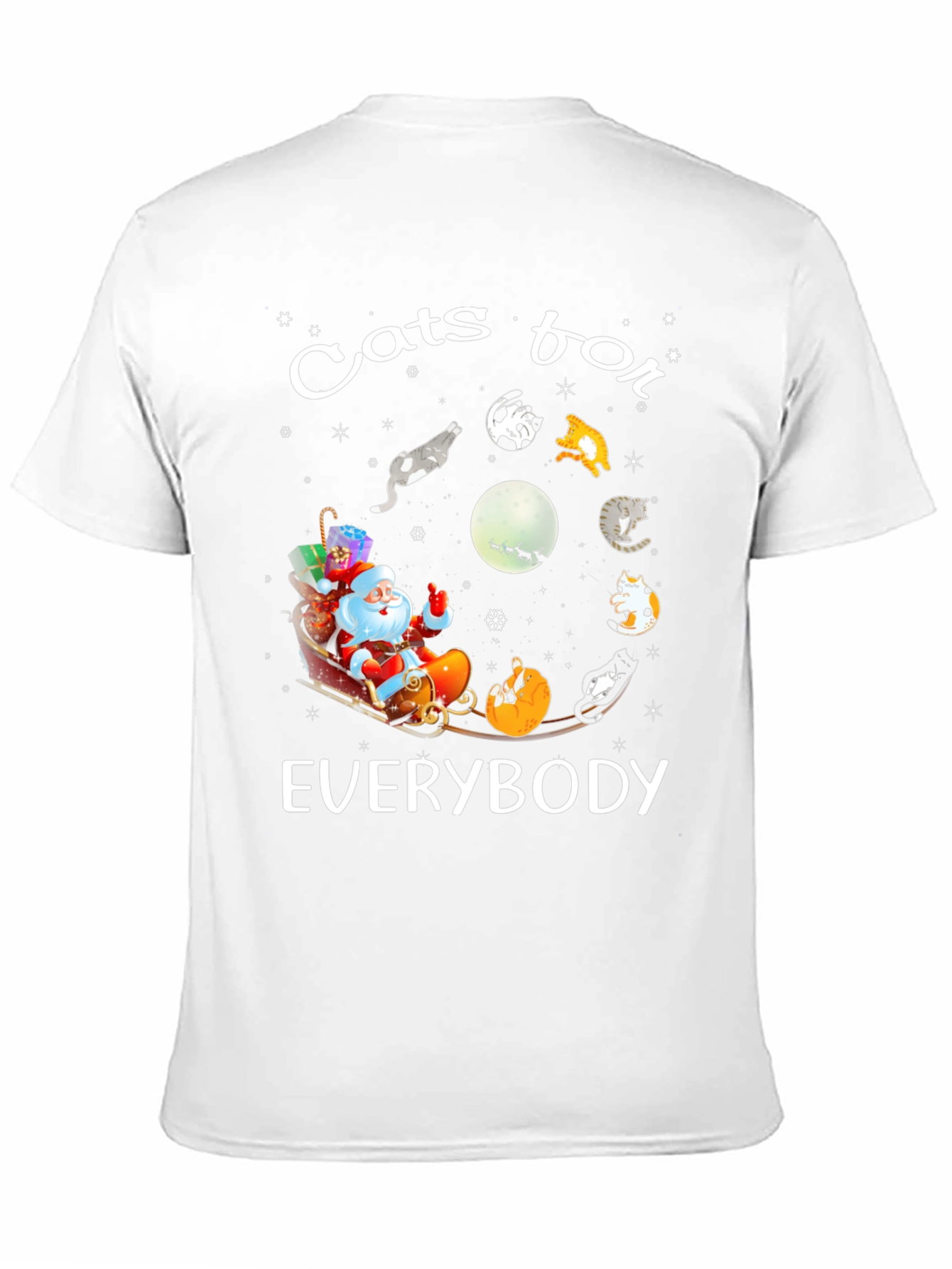 Cats for Everybody Christmas T-Shirt
