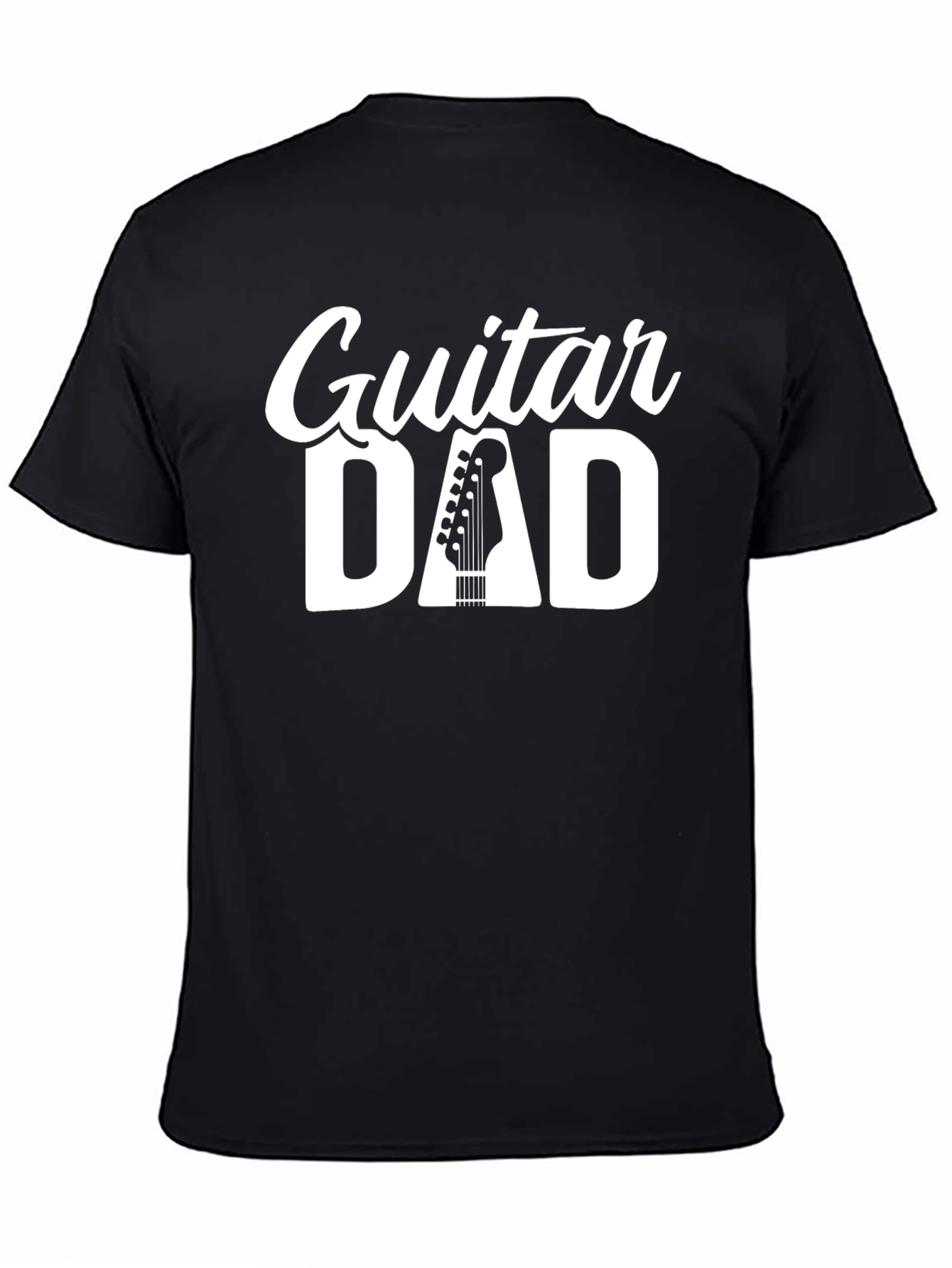 Guitar Dad Graphic T-Shirt - Musician Fathers Day Gift