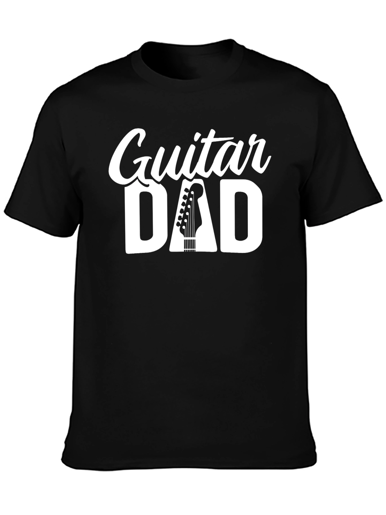Guitar Dad Graphic T-Shirt - Musician Fathers Day Gift