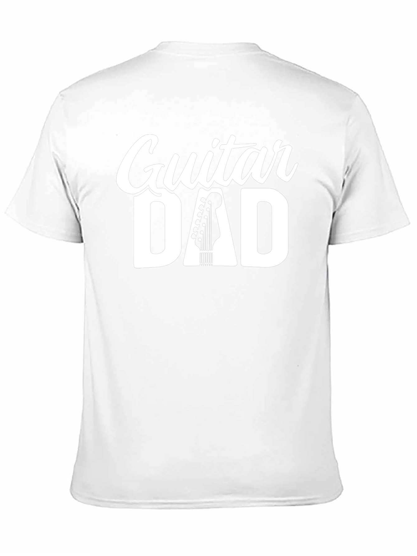 Guitar Dad Graphic T-Shirt - Musician Fathers Day Gift