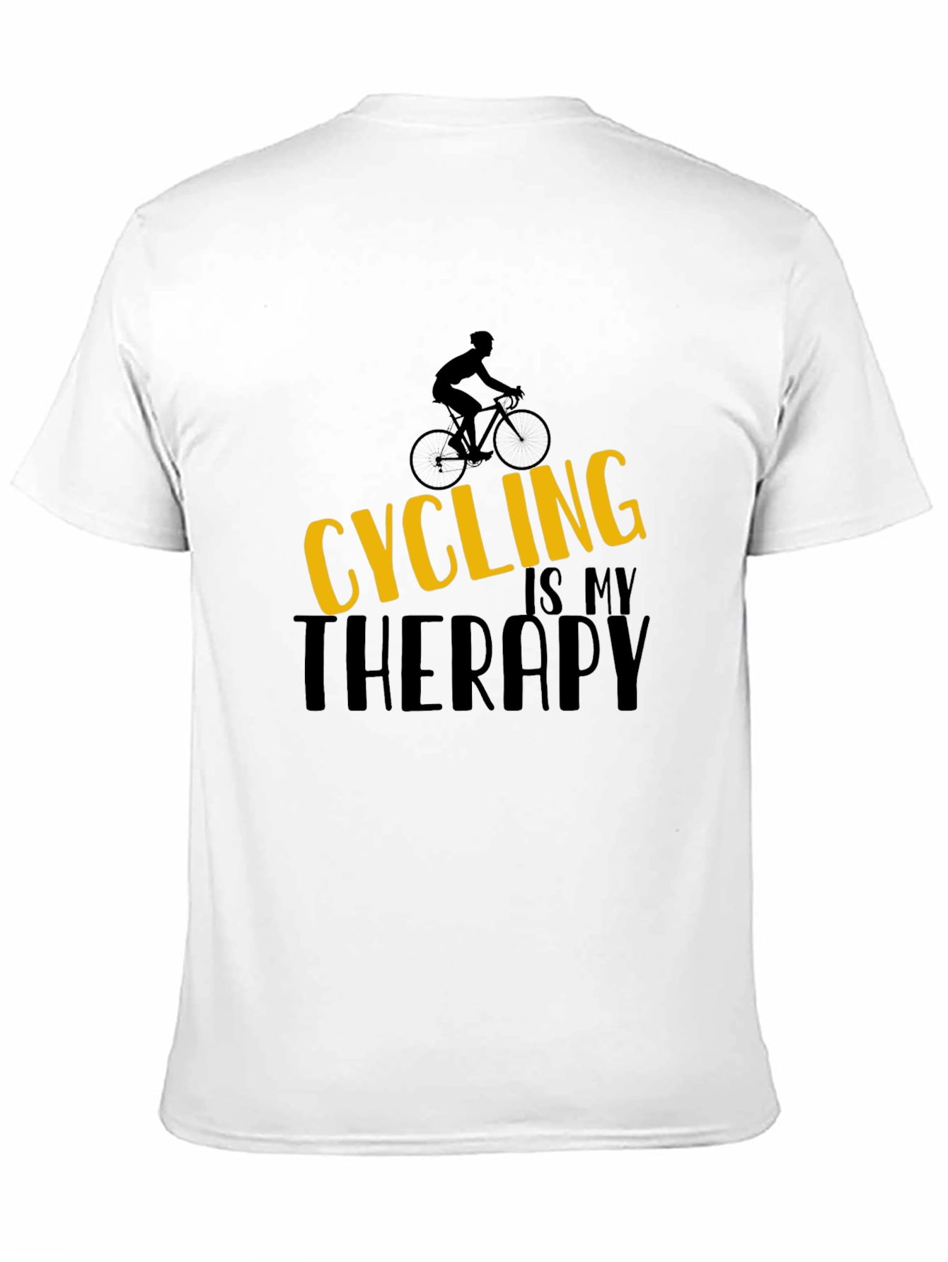 Cycling is My Therapy Graphic Tee