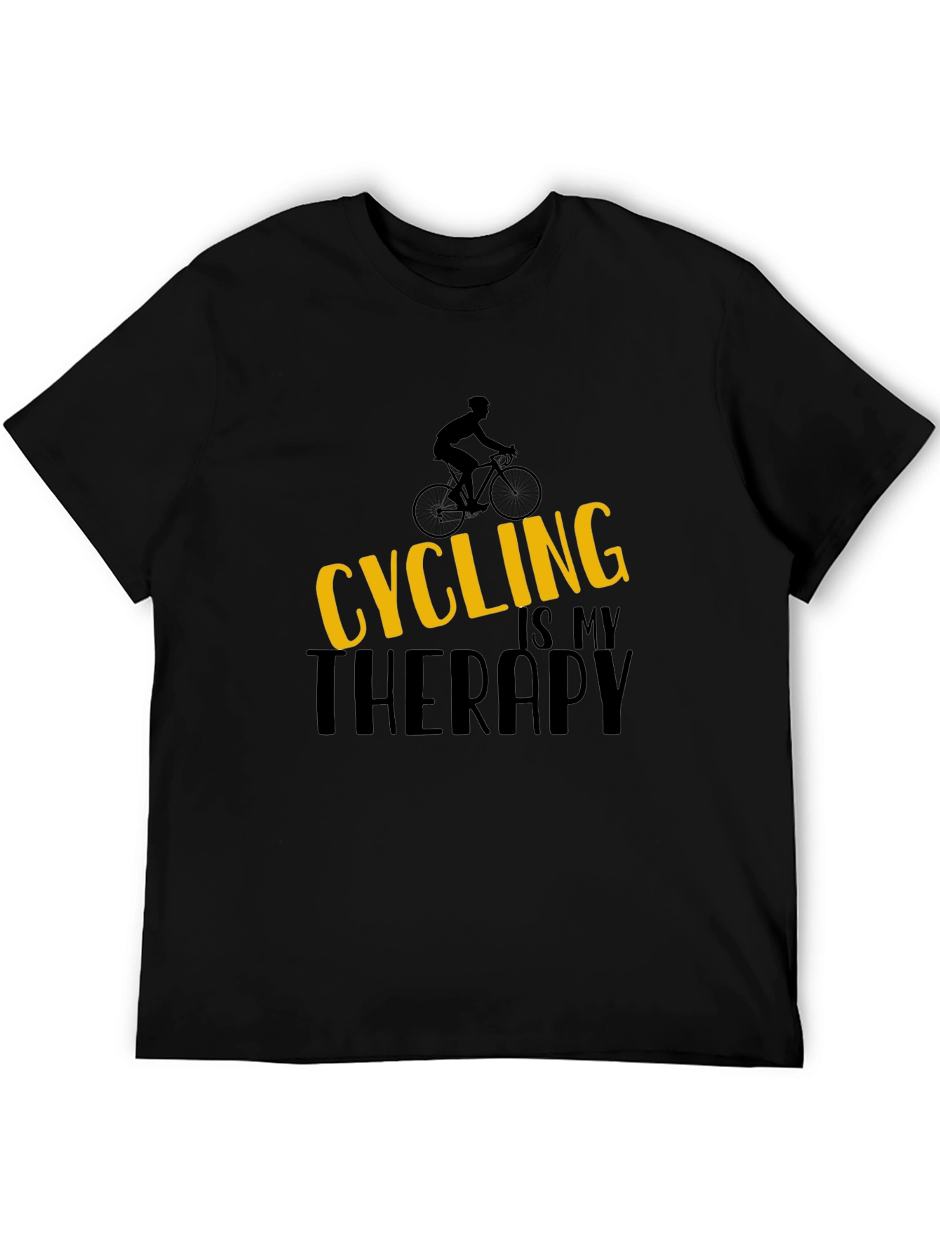 Cycling is My Therapy Graphic Tee