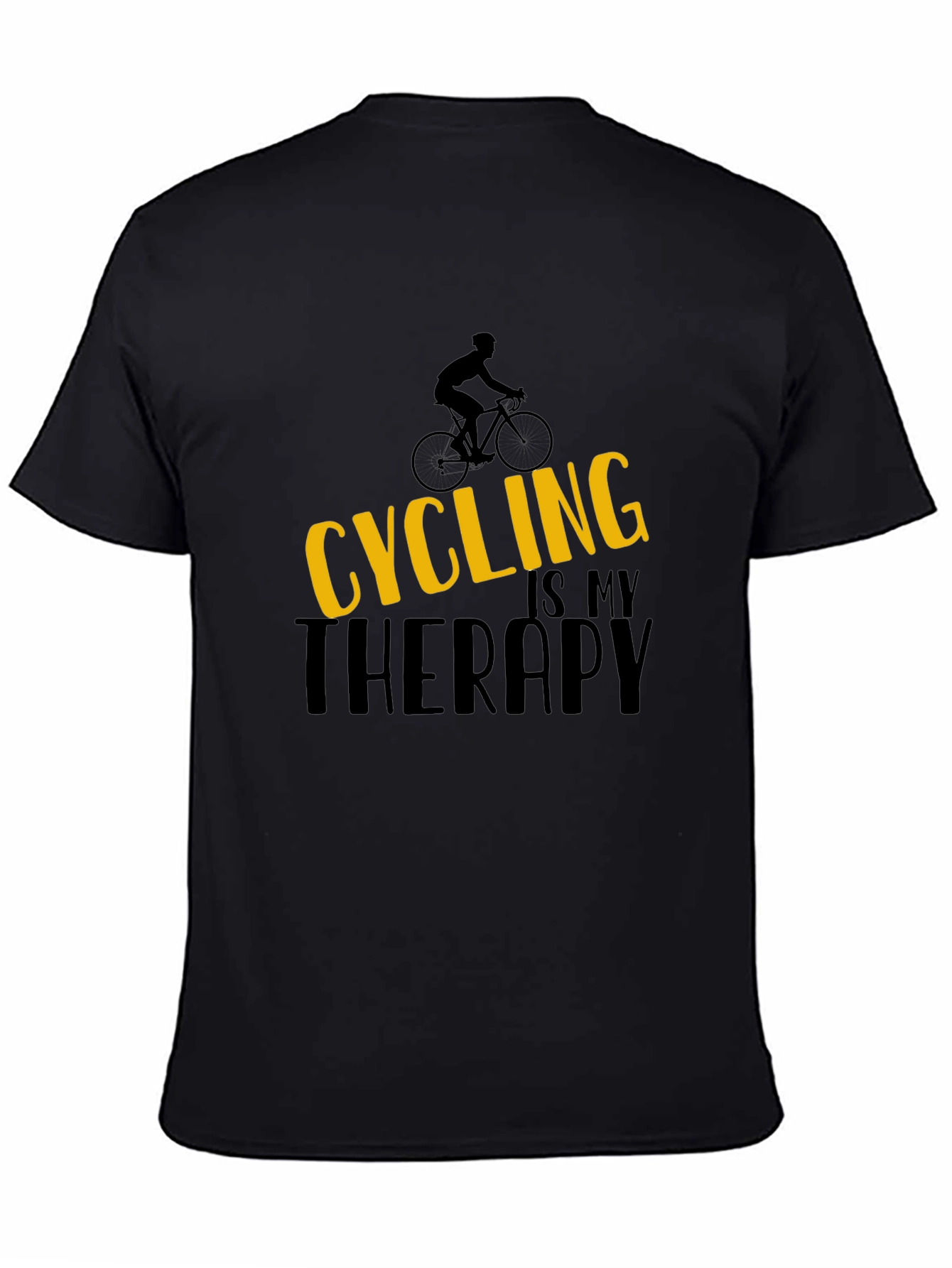 Cycling is My Therapy Graphic Tee